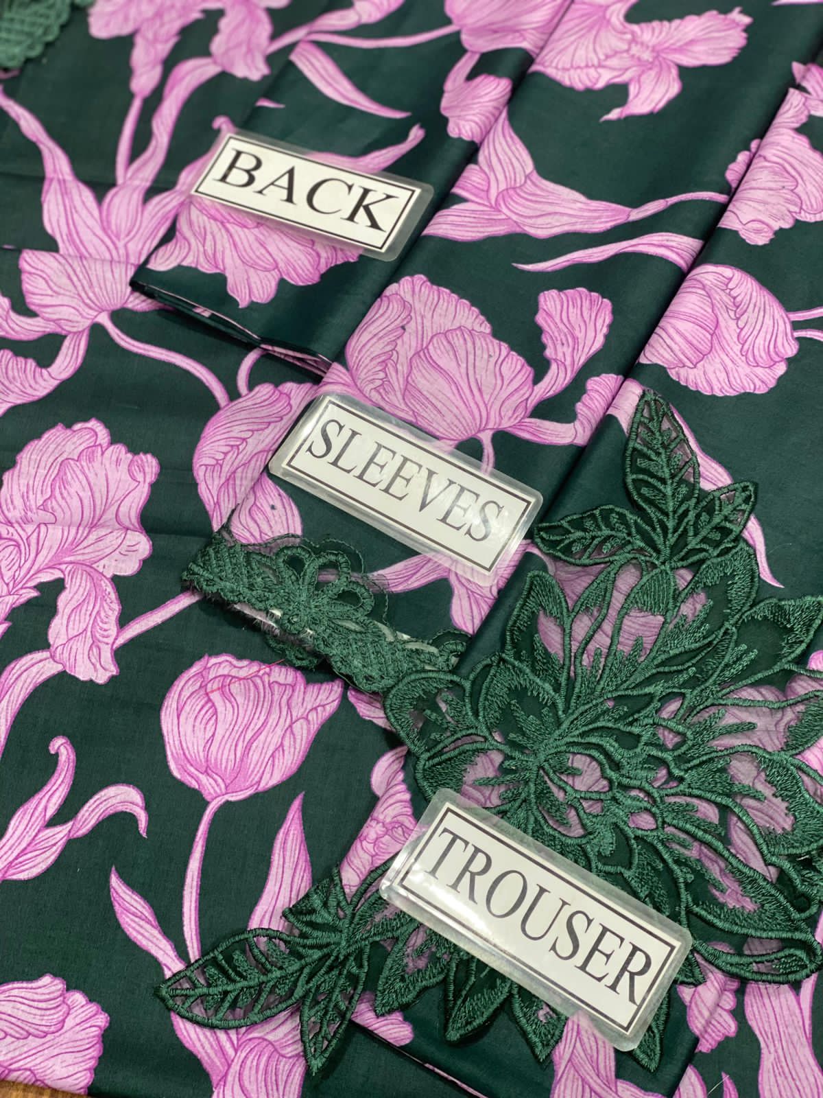 MARIA B MOST HIT ARTICLE IN 2 COLOR PREMIUM PURE LAWN WITH DIGITAL SILK DUPPATA 2024 - Wearza