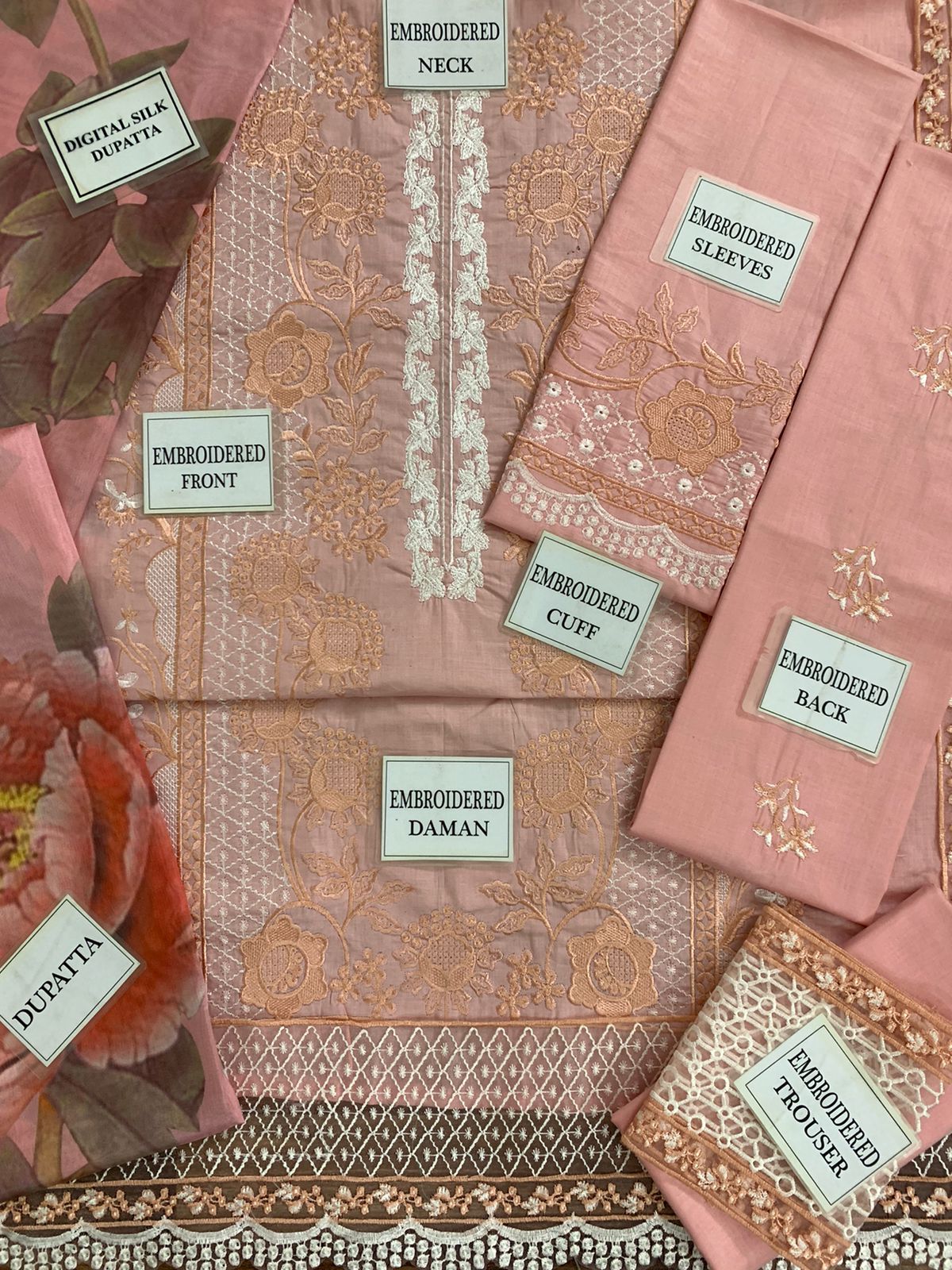 Mushq Hemline Mh 1A Most Hit Code Premium Pure Lawn Dress 2025
