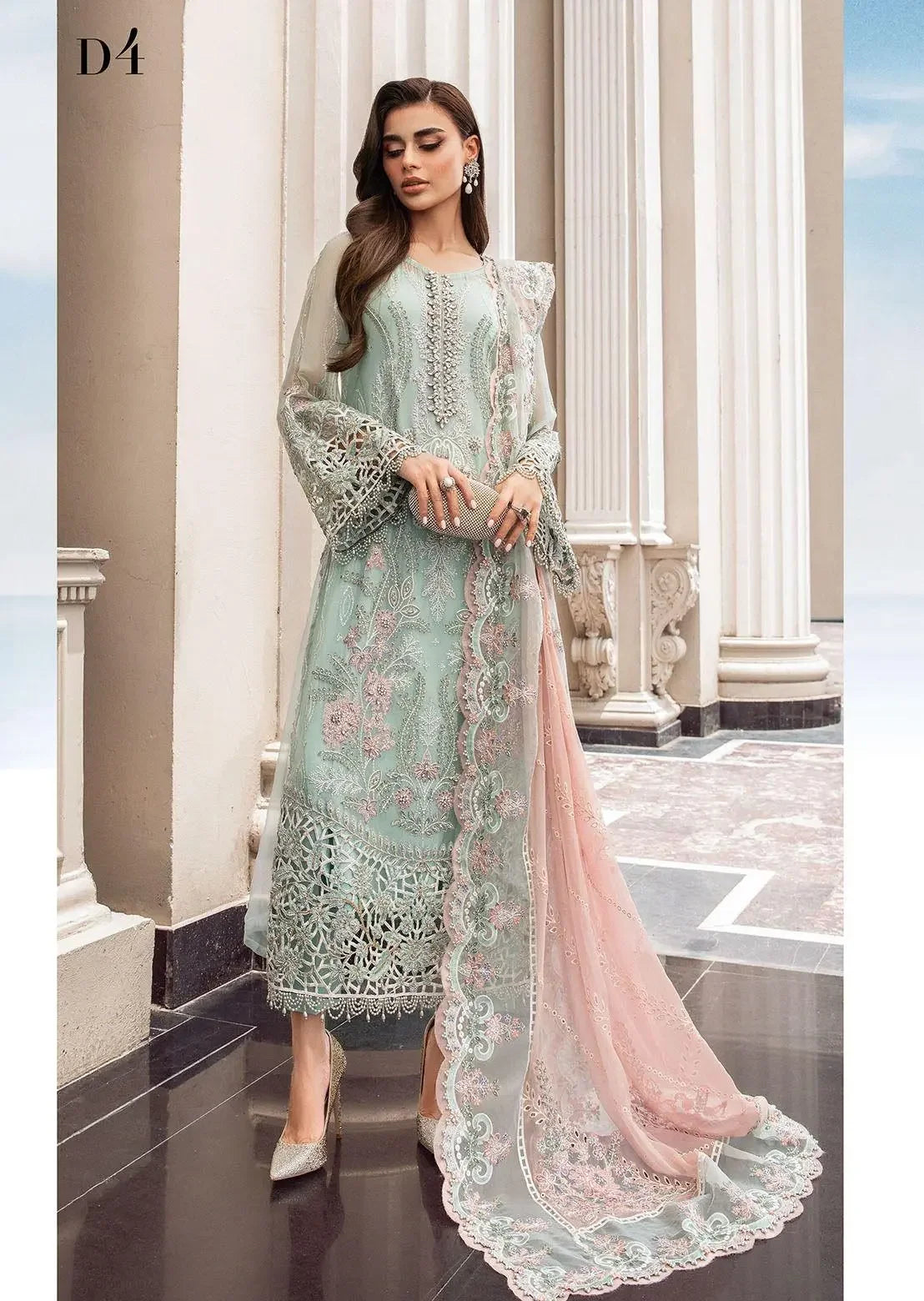 MARIA.B LUXURIOUS FANCY WEDDING EDITION (100% Crinkle Chiffon) – Wearza