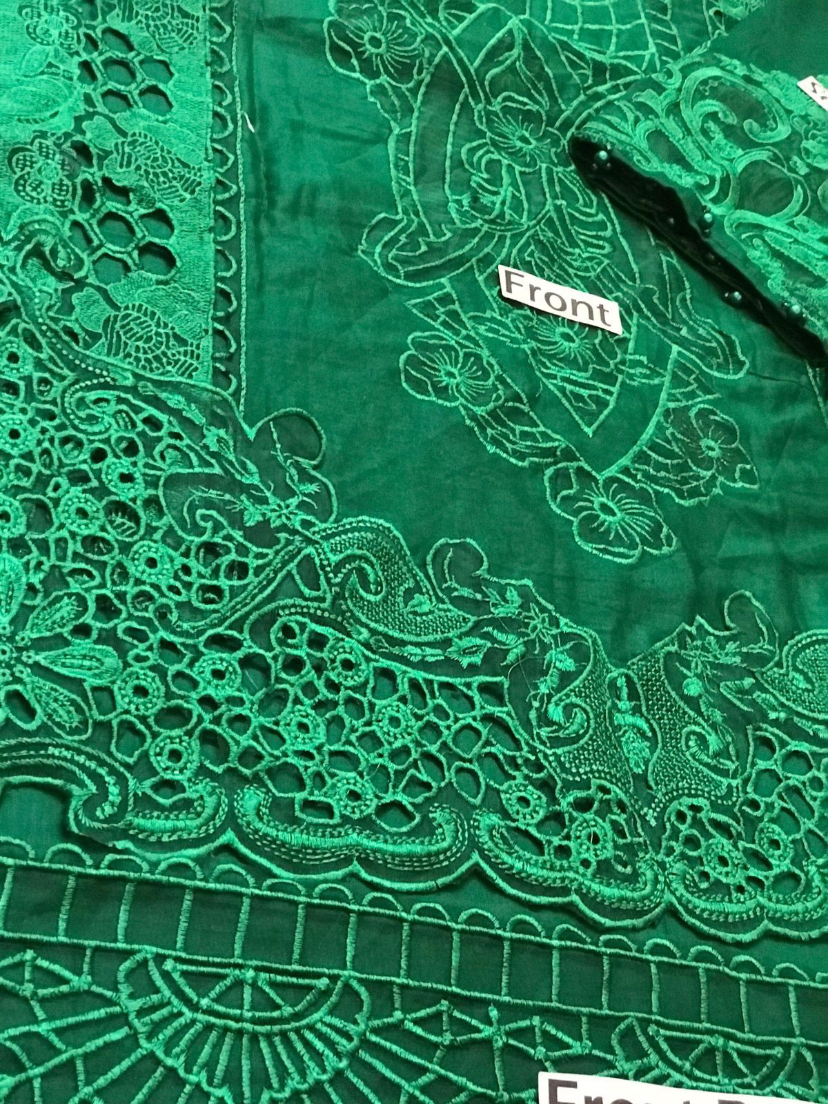 Bin Ilyas X Wearza Newly Most Iconic Article Premium Pure Lawn Chikankari With Digital Printed Silk Dupata 2024 - Wearza