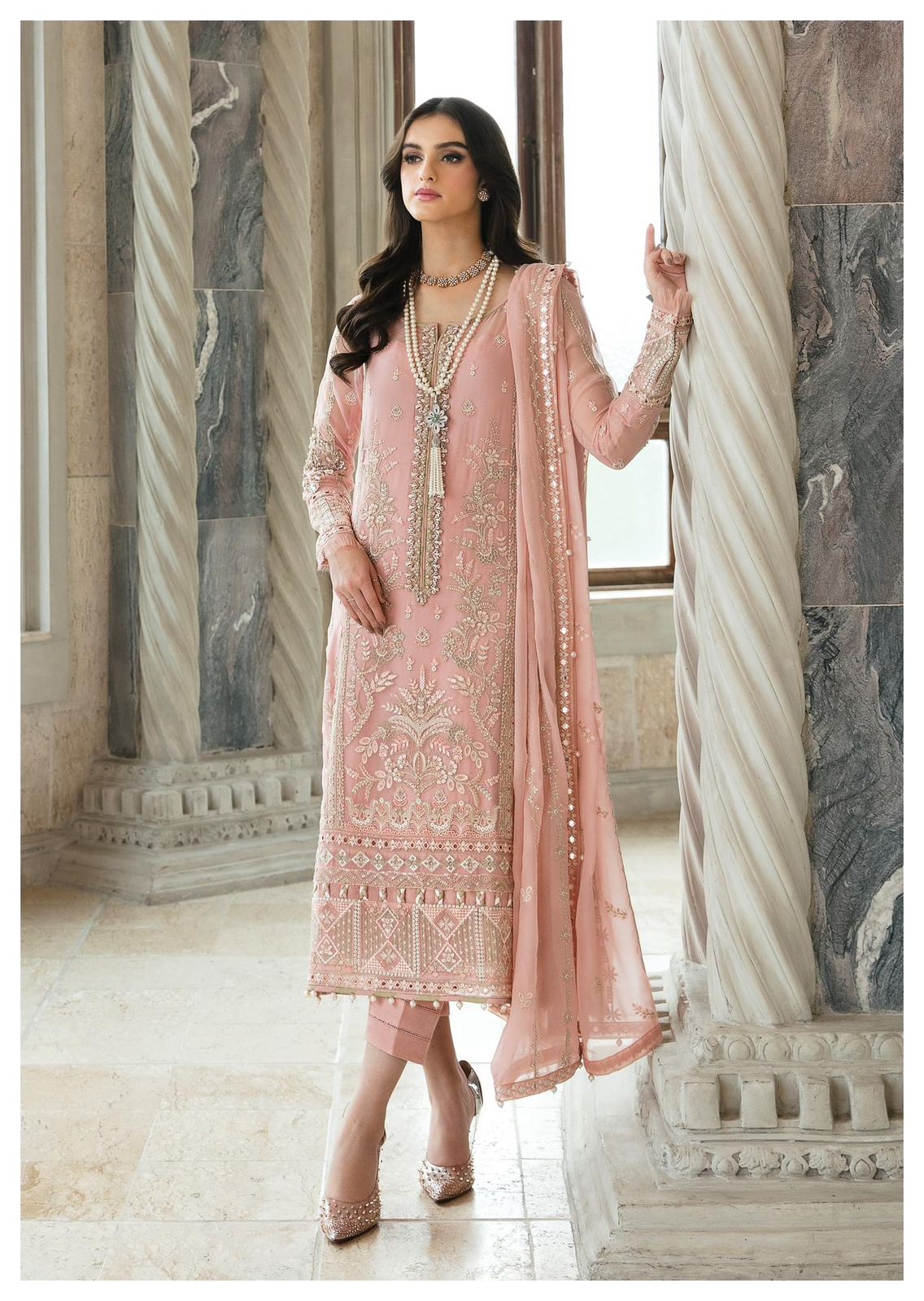 Gulaal Isabella Pure Chiffon Emb Dress Fancy Collection 2024 Wearza Gulaal Isabella Pure Chiffon Emb Dress Fancy Collection 2024 Wearza