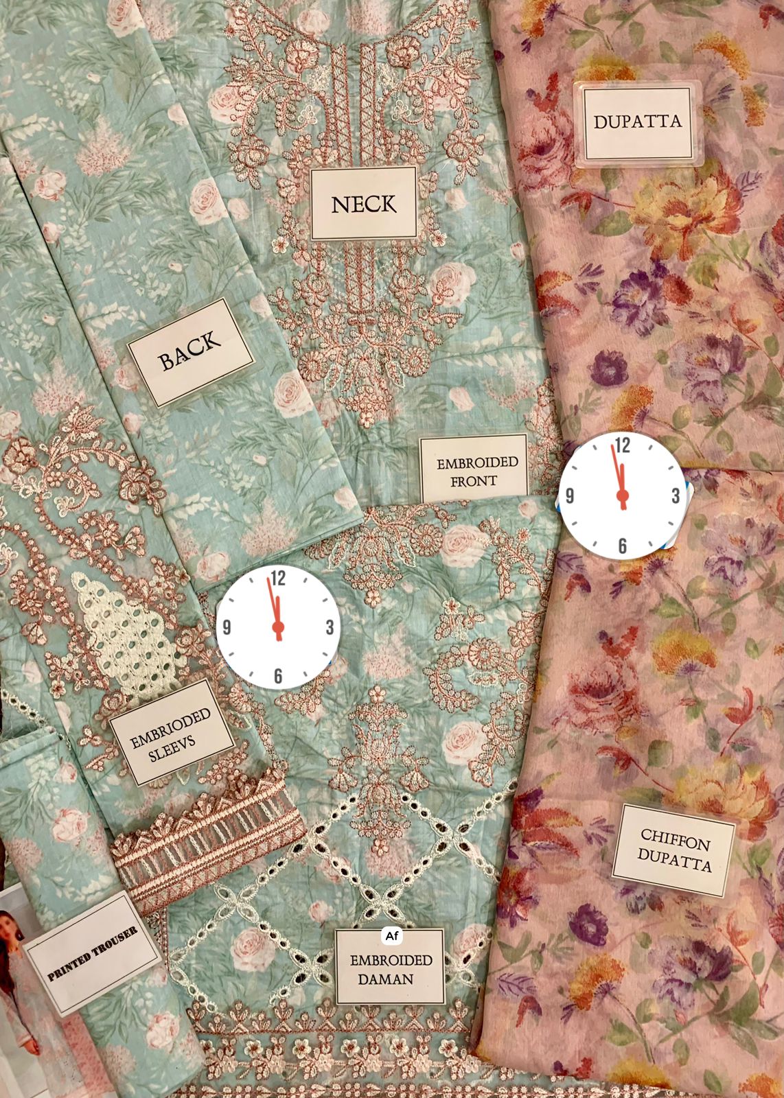 Iznik Wz-090 Premium Pure Lawn With Pure Chiffon Duppata 2024