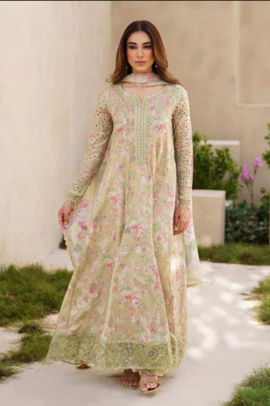 Iznik Wz-05 Premium Pure Lawn Dress Eid Collection 2025