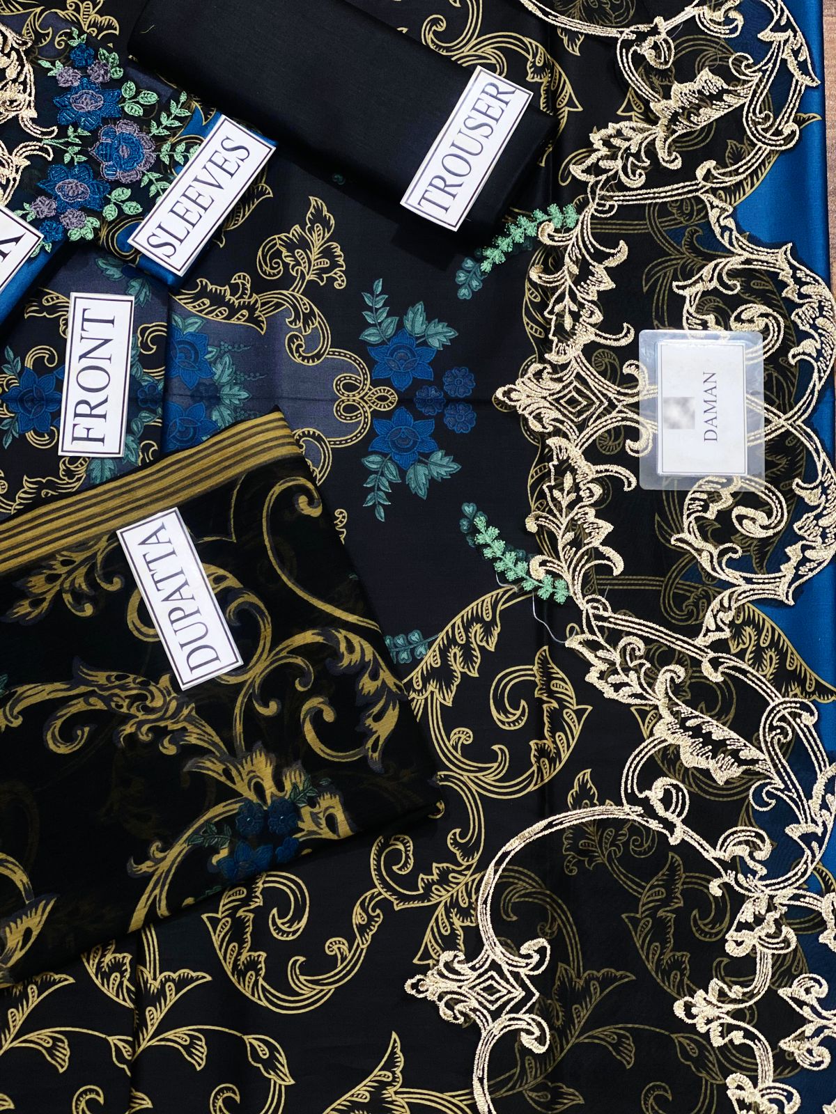 Maria B M Print Wz-125 Luxury Pure Lawn Embroidered Eid Collection 2025