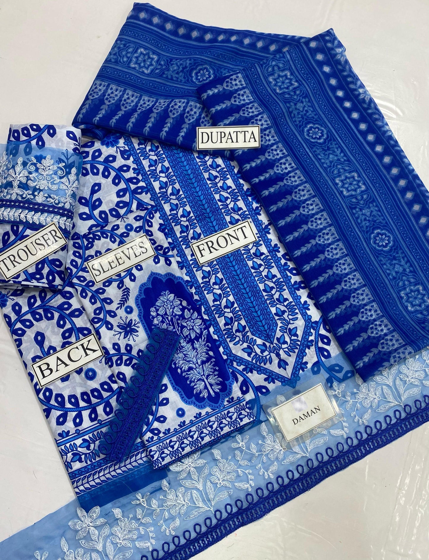 Maria B M Print Wz-132 Luxury Pure Lawn Embroidered Eid Collection 2025