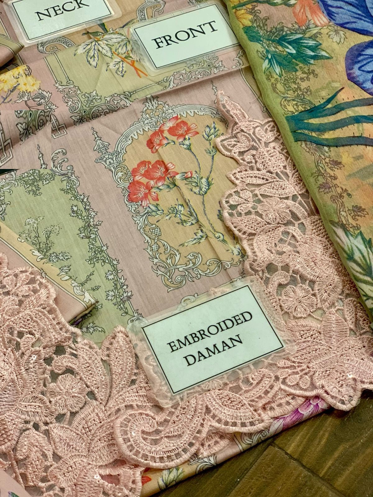 Maria B M Print Wz-129 Luxury Pure Lawn Embroidered Eid Collection 2025