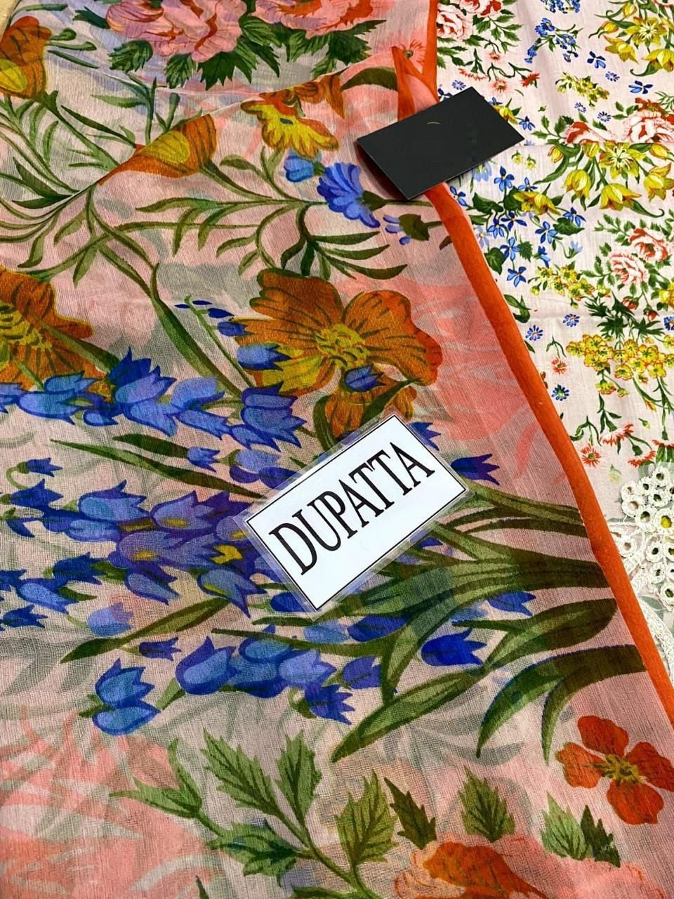 Maria B M Print Wz-250/7B Luxury Pure Lawn Embroidered Eid Collection 2025
