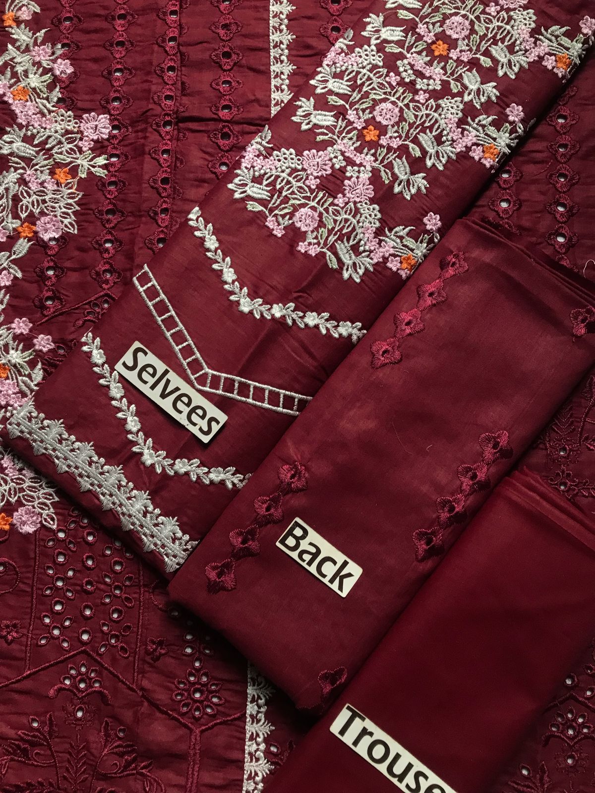 Elaaf Most Beautiful Design Wz-598 Luxury Pure Chikankari Lawn Festive Embroidered Eid Ul Adha Collection 2025