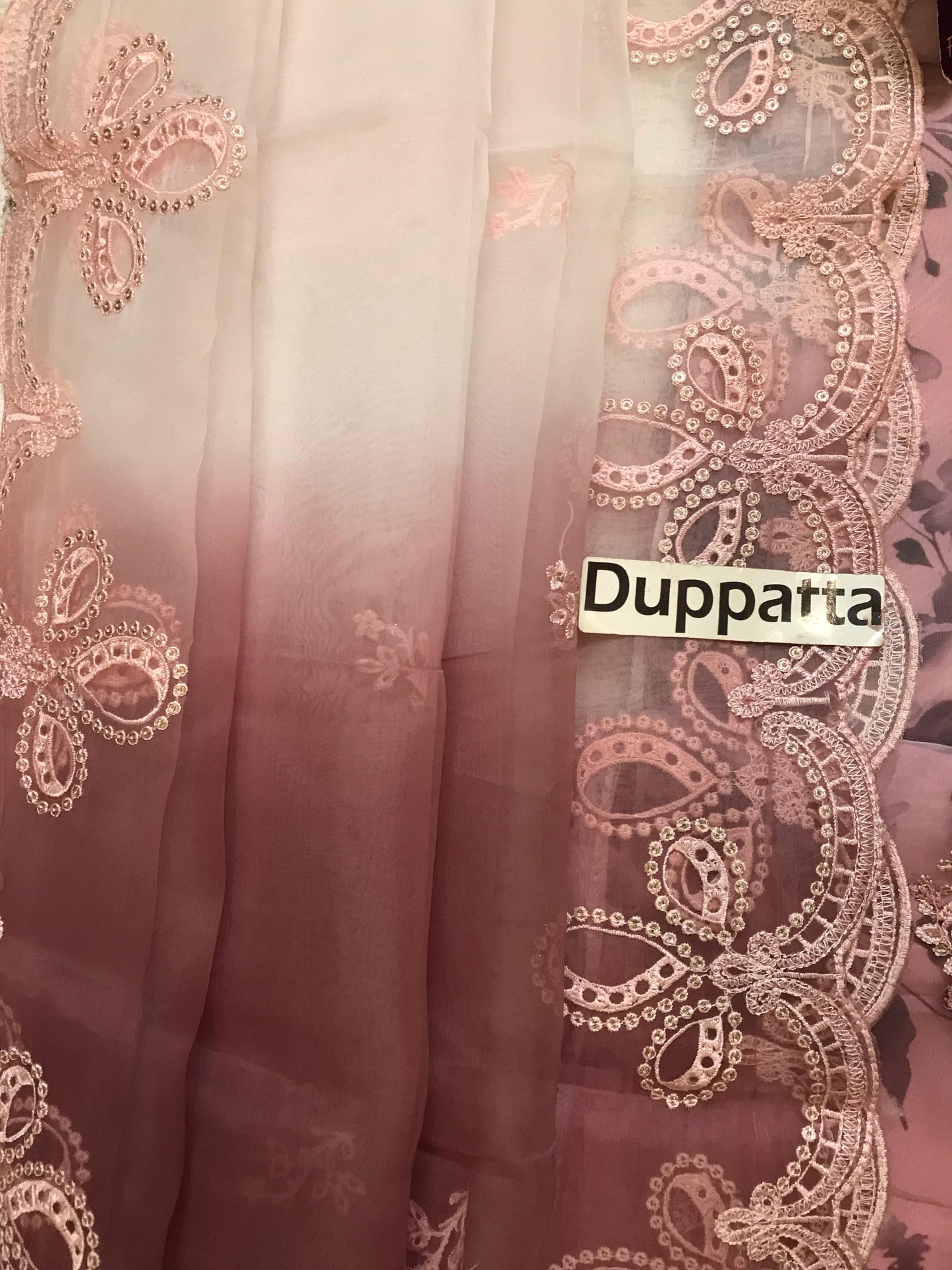 Wearza Most Beautiful Design Wz-1017 Luxury Pure Organza Embroidered Dress Eid Ul Adha Collection 2025