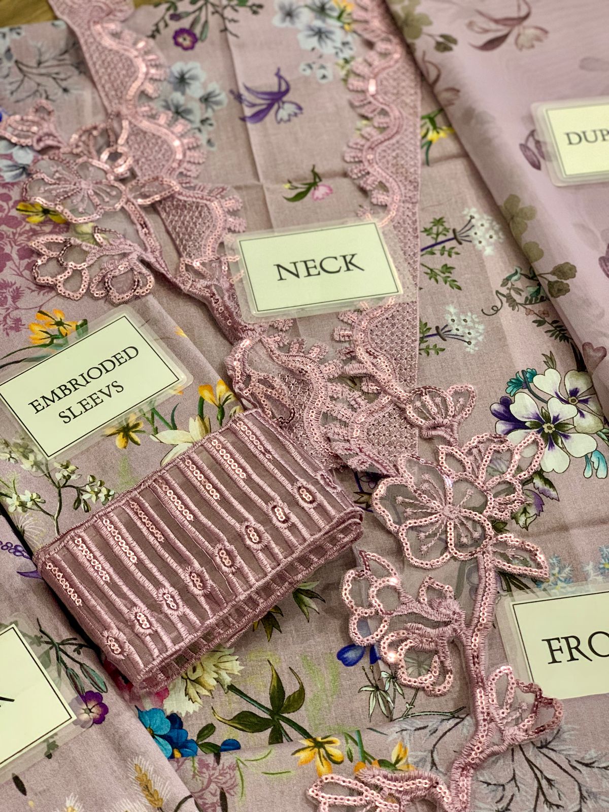 Sobia Nazir Wz=008 Premium Pure Lawn Emb Dress With Silk Duppata 2025