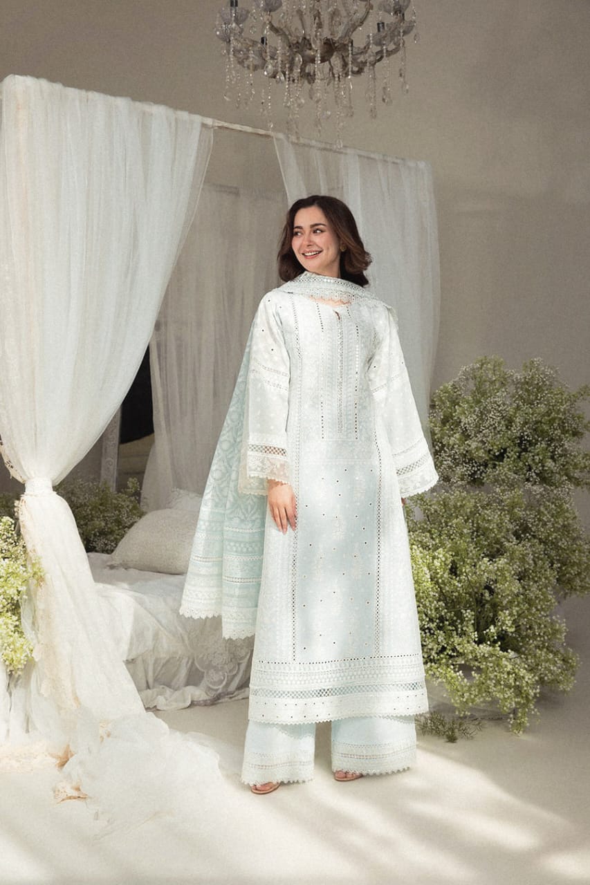 Sobia Nazir Wz-202 Premium Pure Lawn With Javeria Net Duppata 2025