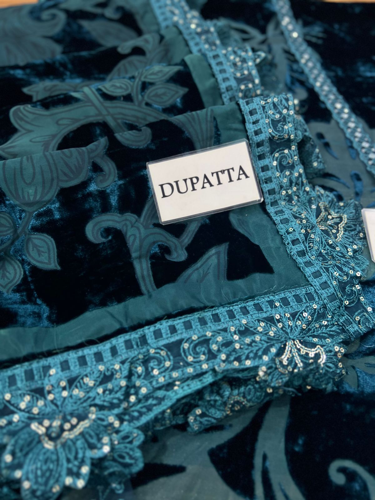 Maria B Palachi Collection Velvet Black & Zinc Wedding & Party Wear 2025