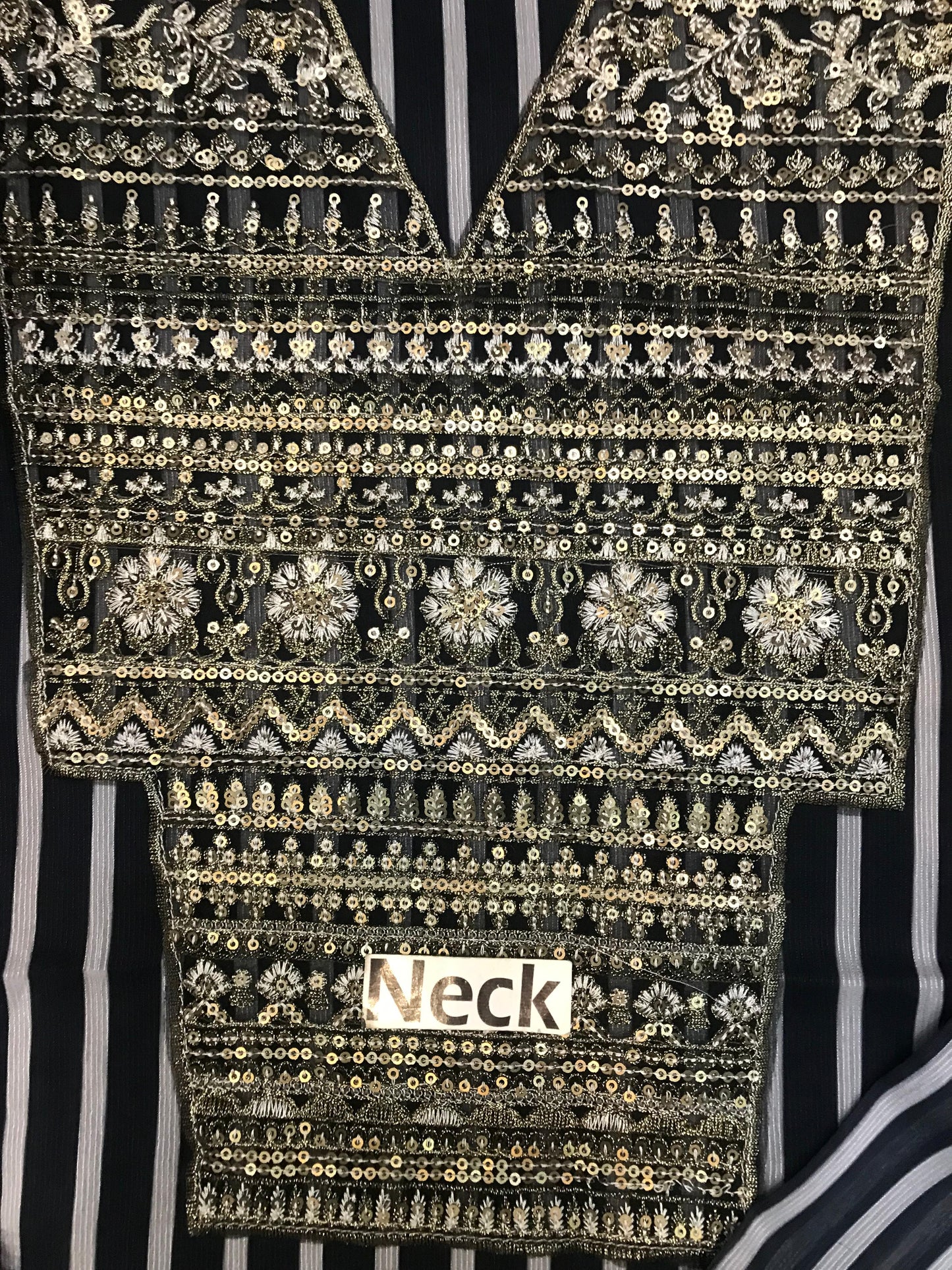 Charizma Luxury Wz-288 Printed Chiffon Emb Black Most Demanded Pakistani Dress 2025