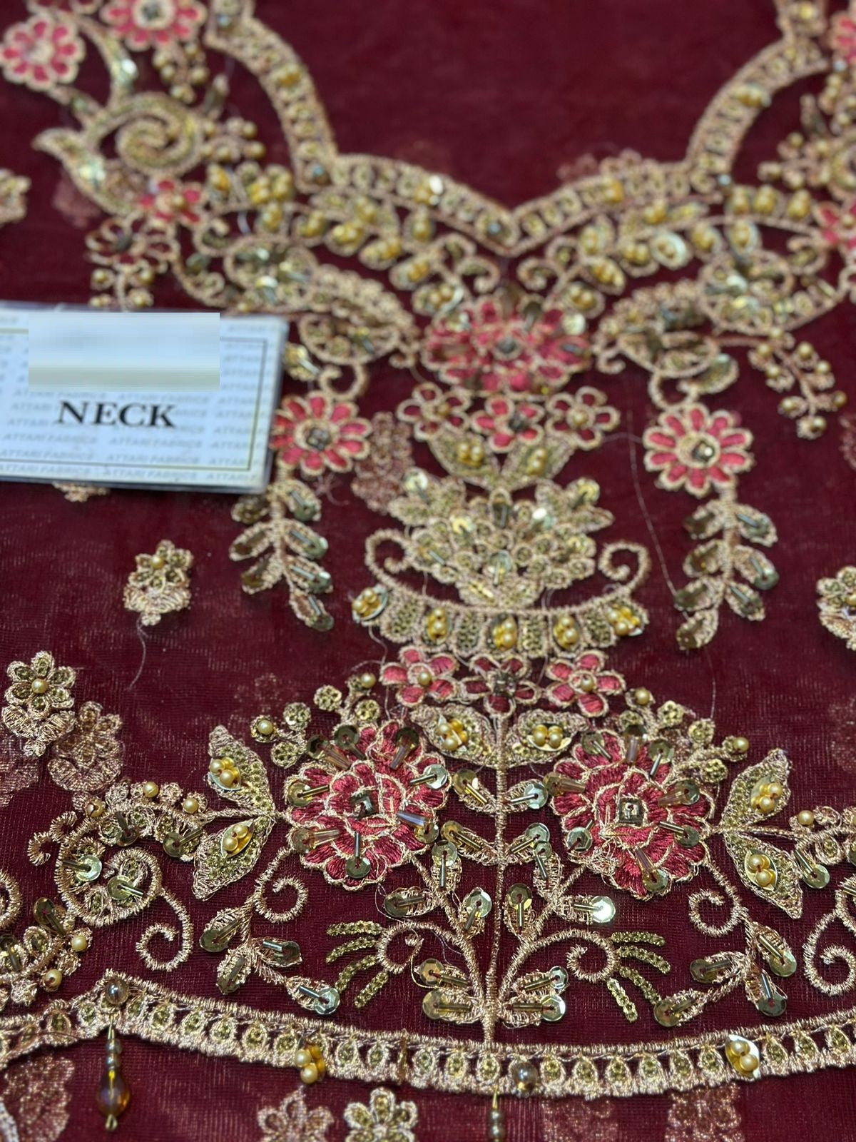 Maria b Maroon Beauty Exclusive Saree Soft Net 2025