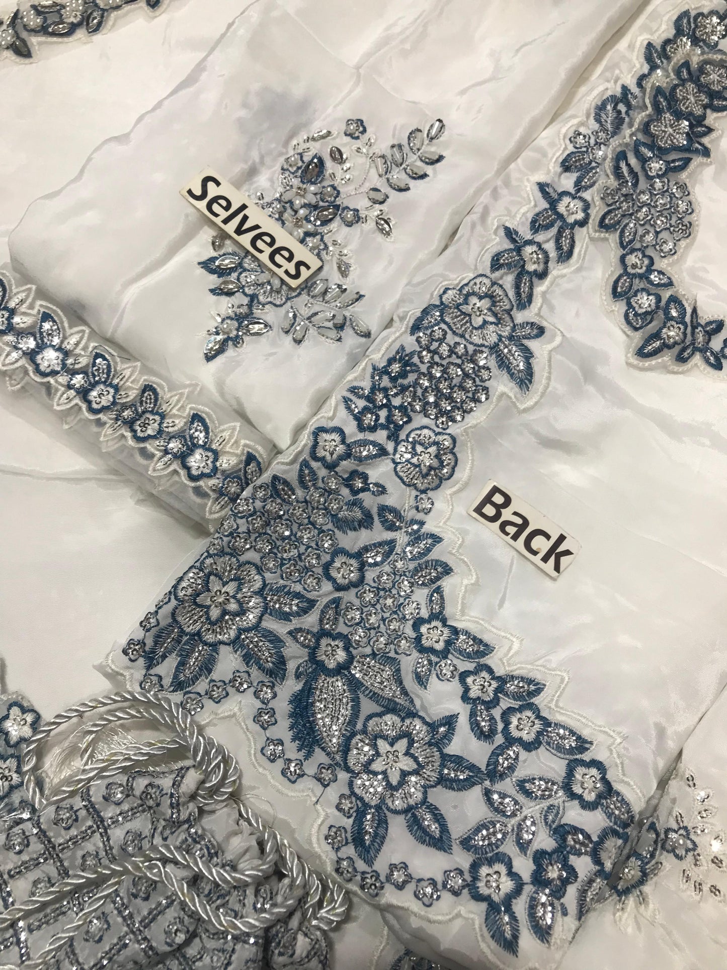 Hussain Rehar Wz-02 Sheesha Silk Heavy Adda Work With Clutch 2025