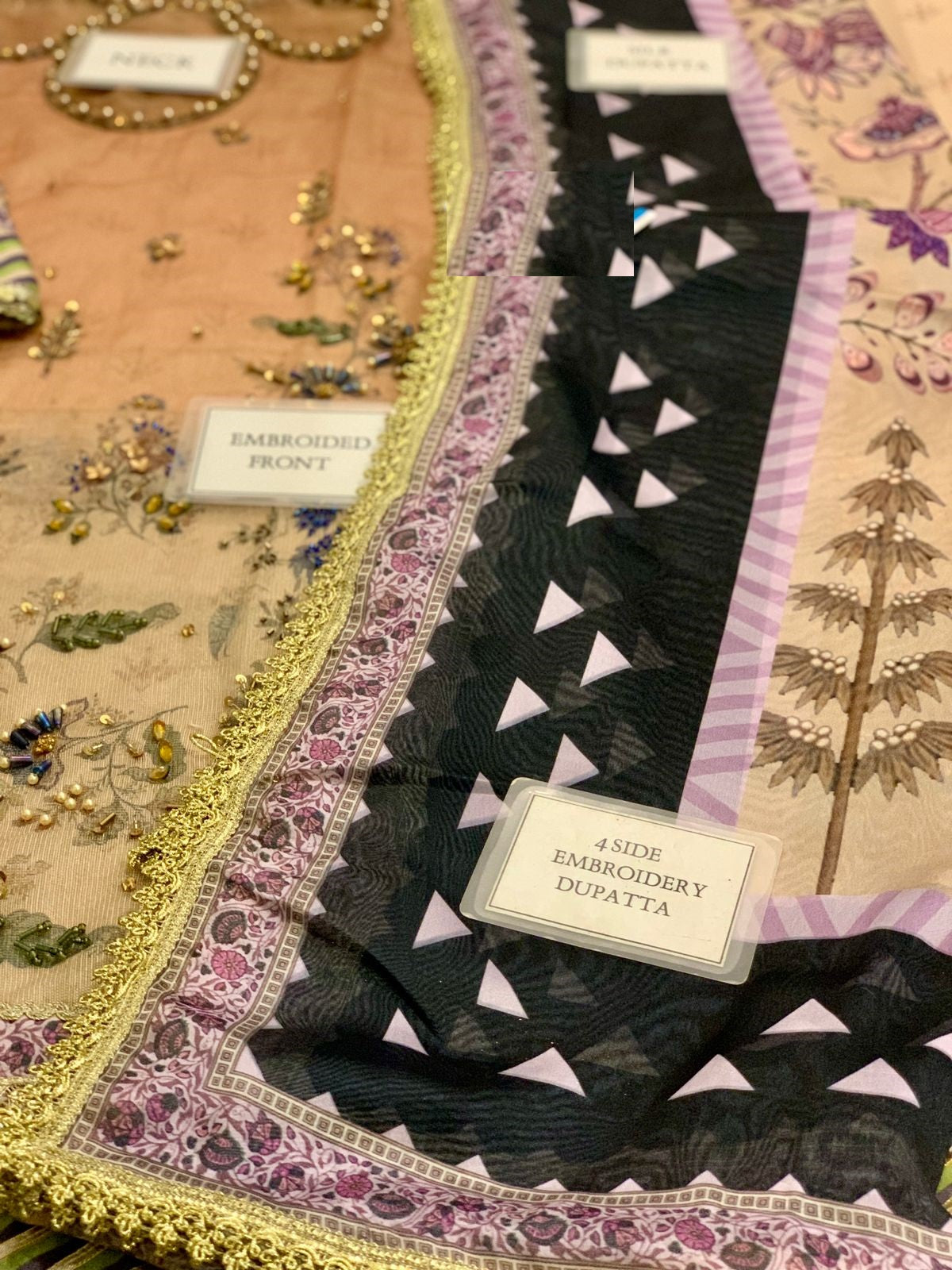 Noor By Saadia Beautiful Dress Khaadi Cotton Soft Net With Shamoze Silk Duppata 2025