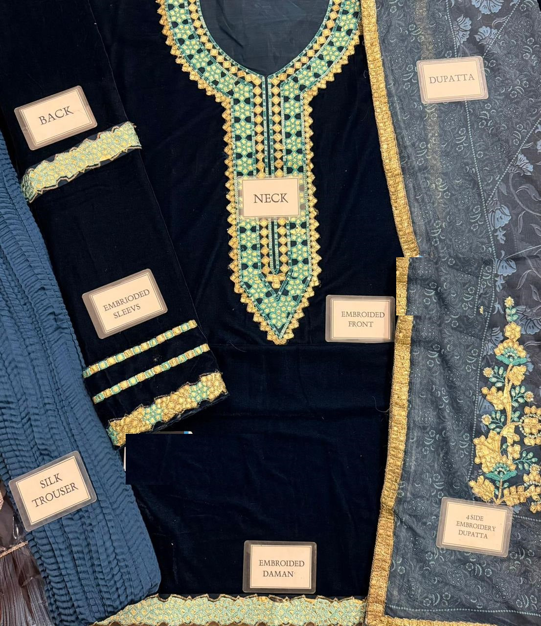 Iznik New Velvet Dress Most Decent Design 2025