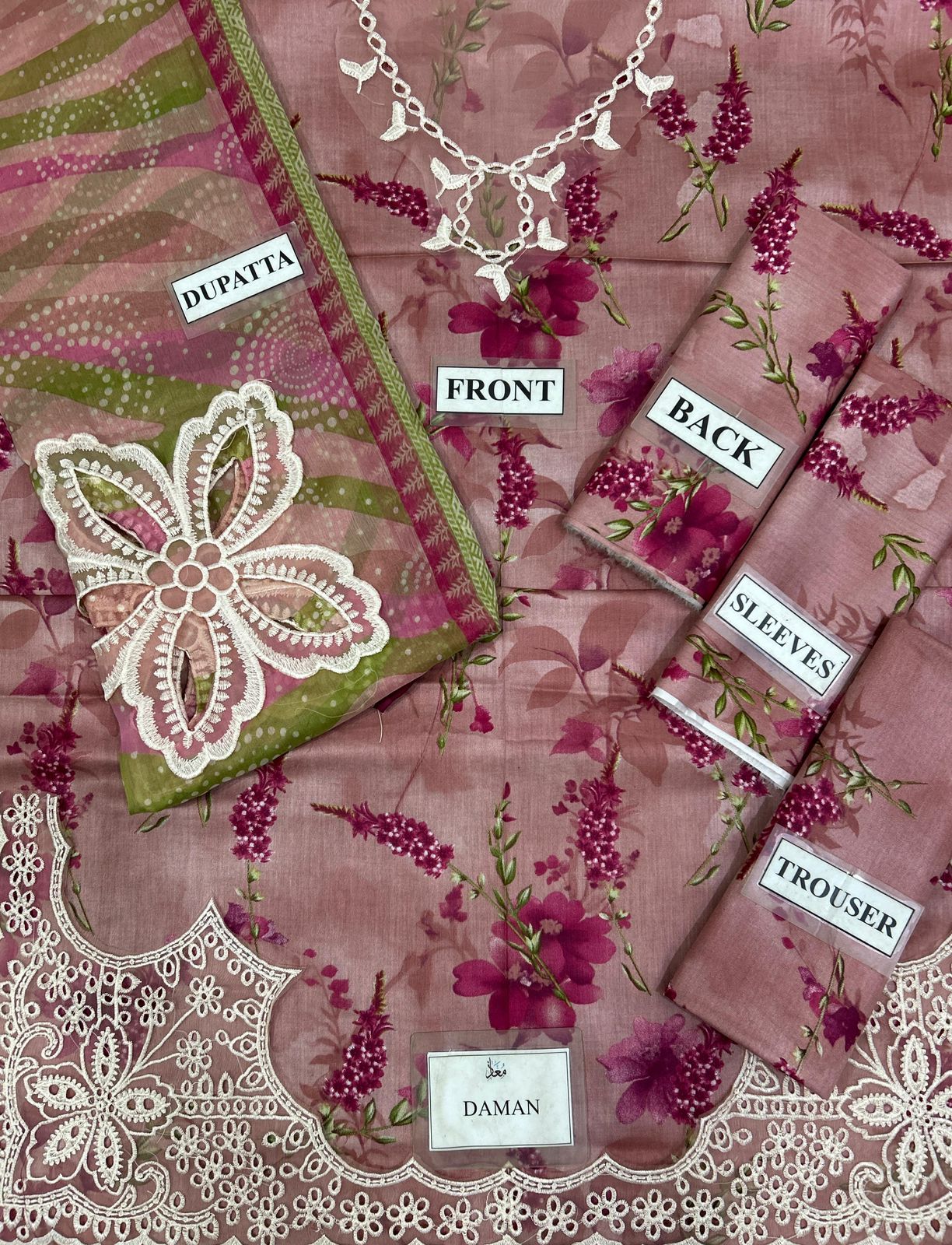 Nureh Wz-648 Luxury Lawn Dress With Chiffon Duppata 25