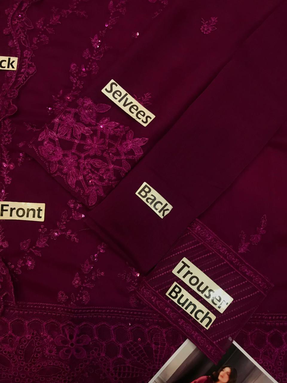 Azure Purple Wz-02 Semi Pure Chiffon Heavy Dress 2026