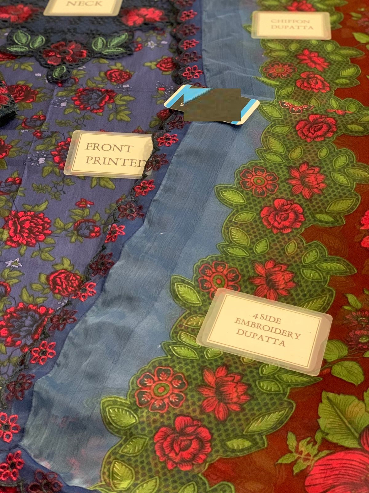 Iznik EFL-12 Premium Pure Lawn With Chiffon Emb Duppata 2026