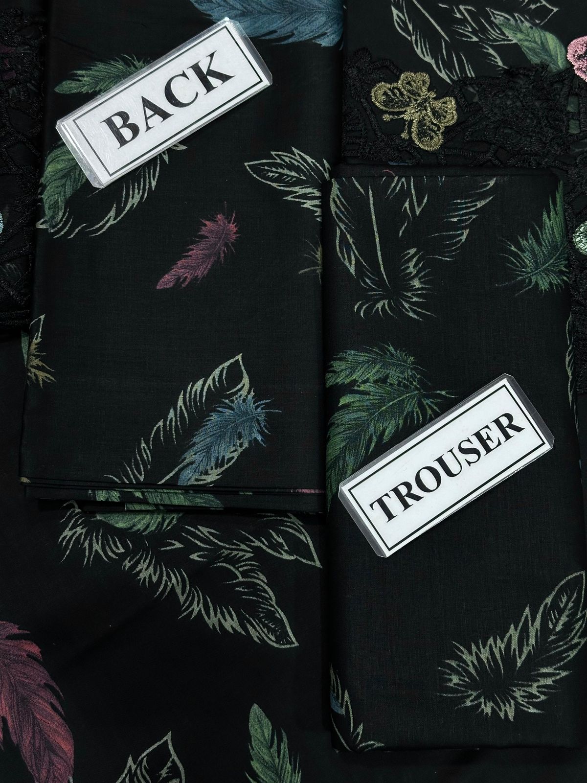 Baroque Wz-83 Black Beauty Premium Pure Lawn With Chiffon Emb Duppata 2026
