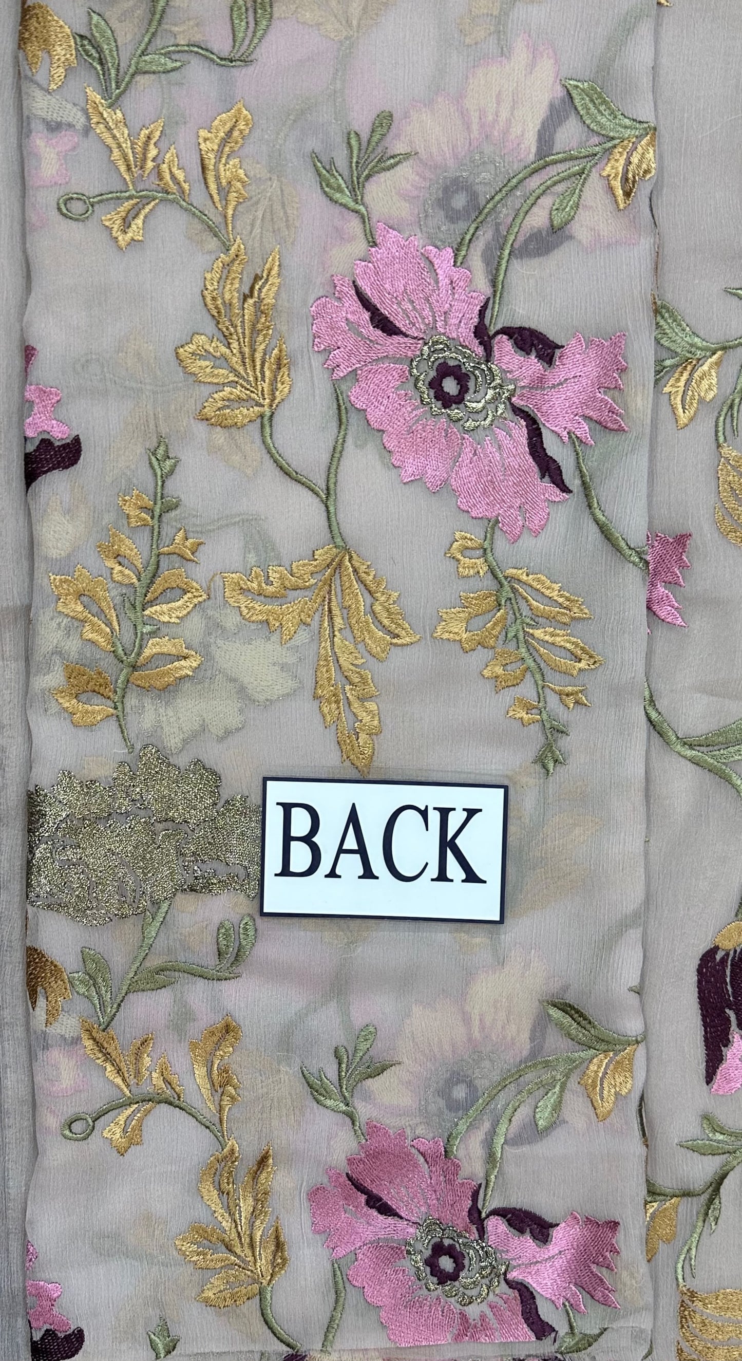 Midnight Bloom Wz-2557 Premium Bumber Chiffon With Exquisite Chiffon Duppata 2026
