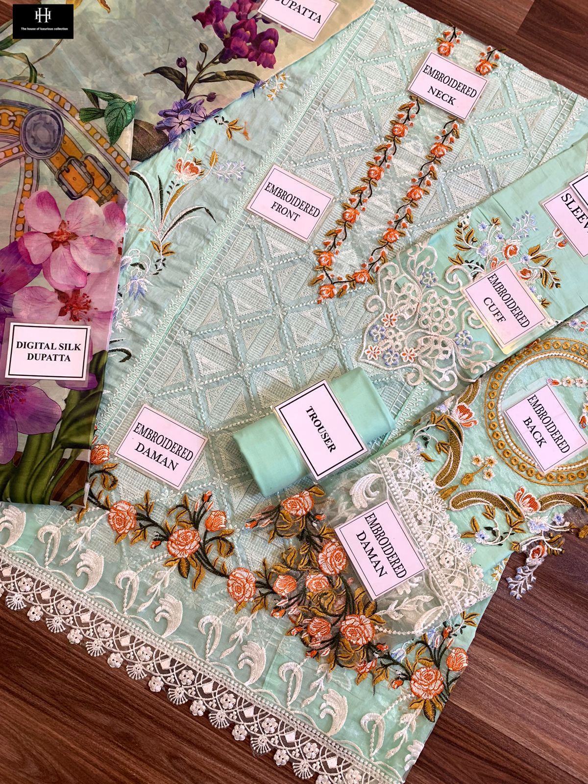 Jhalak-e-Noor Luxury Premium Pure Lawn 2024