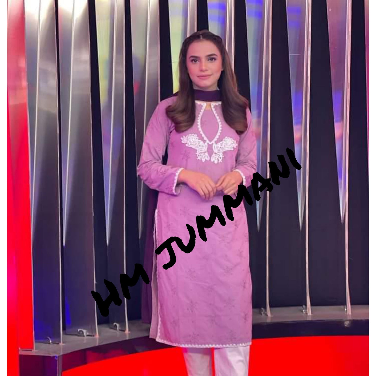 Rangrez Premium Pure Lawn Chikankari Shirt 2024
