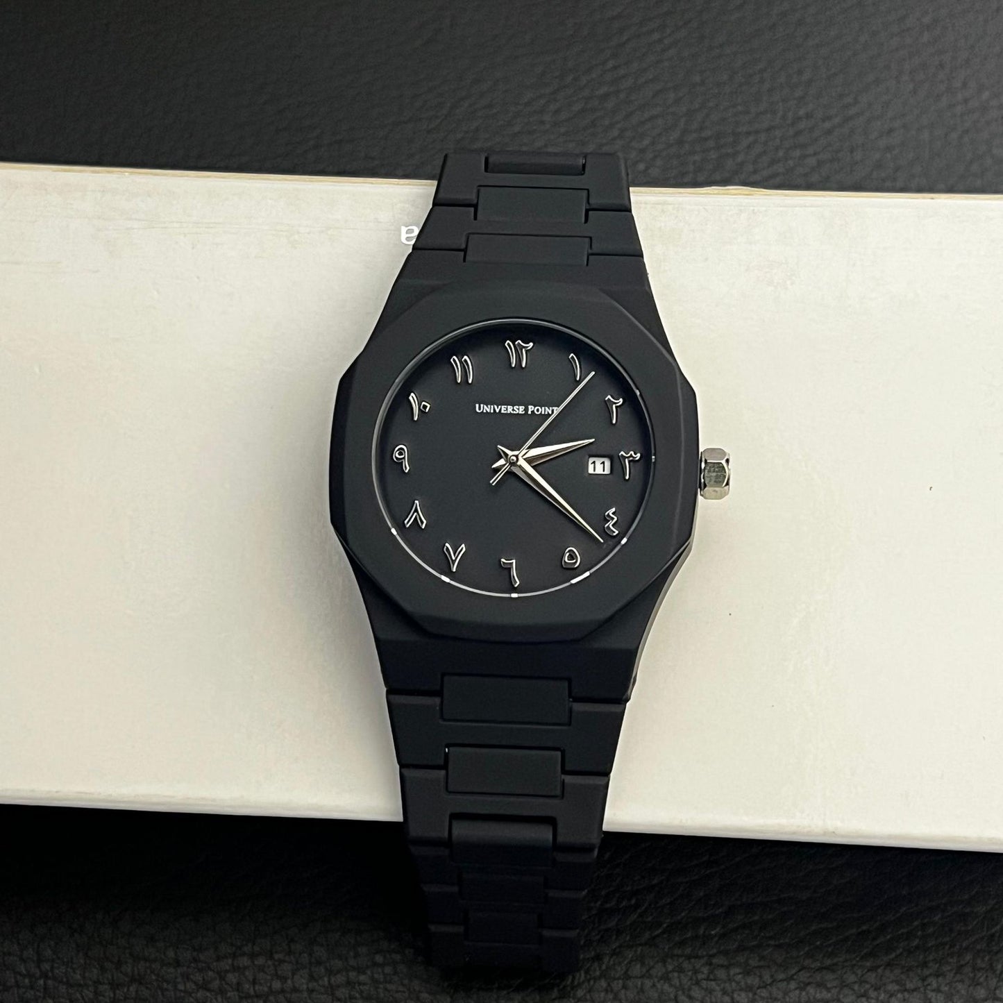 Universe Point Arabic Full Black Watch Lover Most Trending 2025