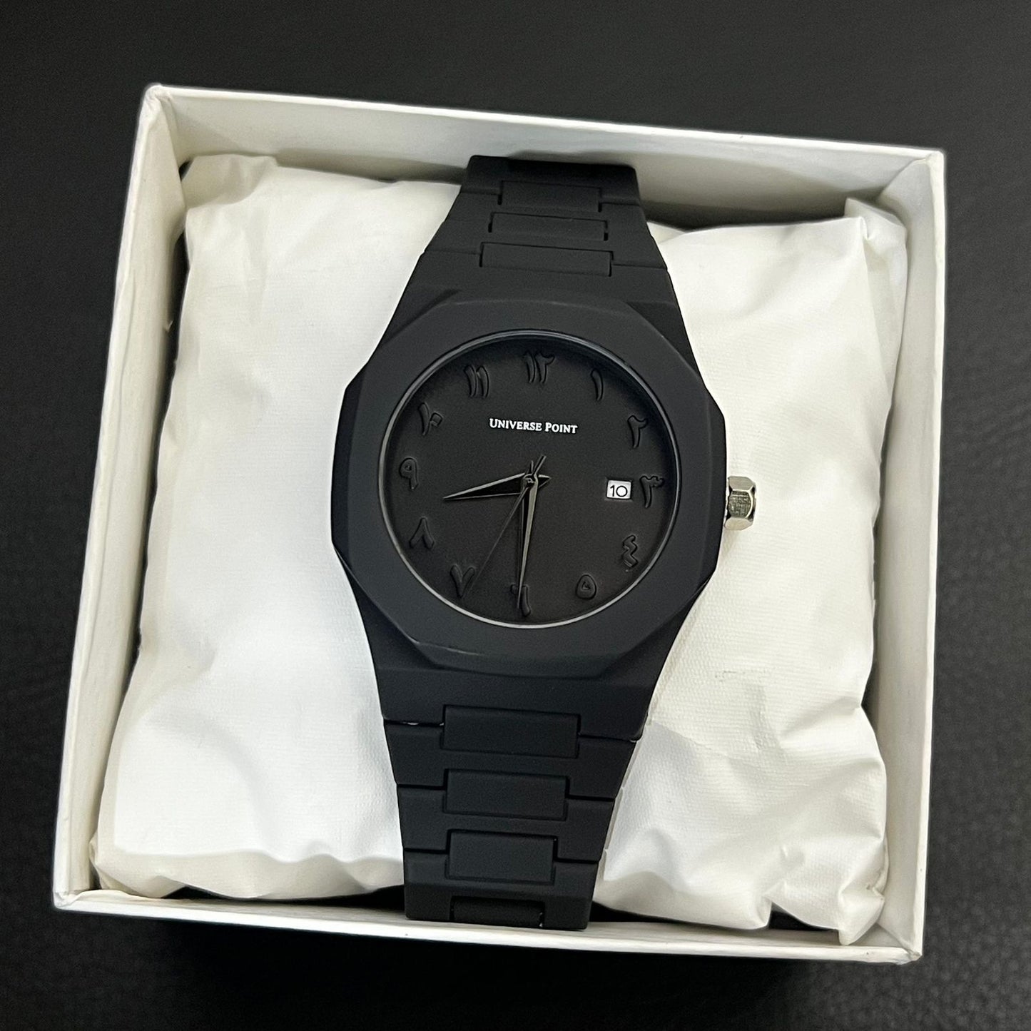 Universe Point Arabic Full Black Watch Lover Most Trending 2025