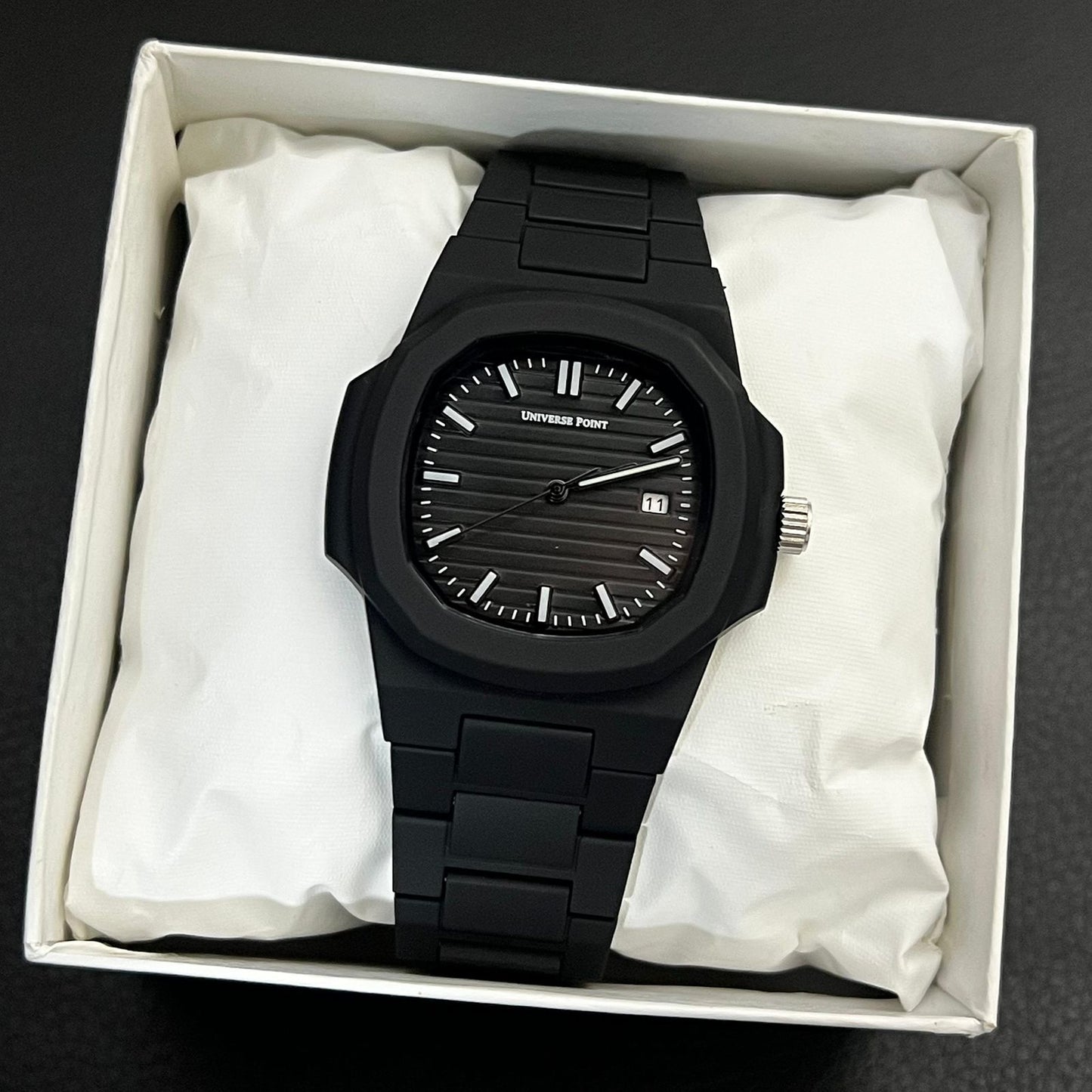 Universe Point Arabic Full Black Watch Lover Most Trending 2025