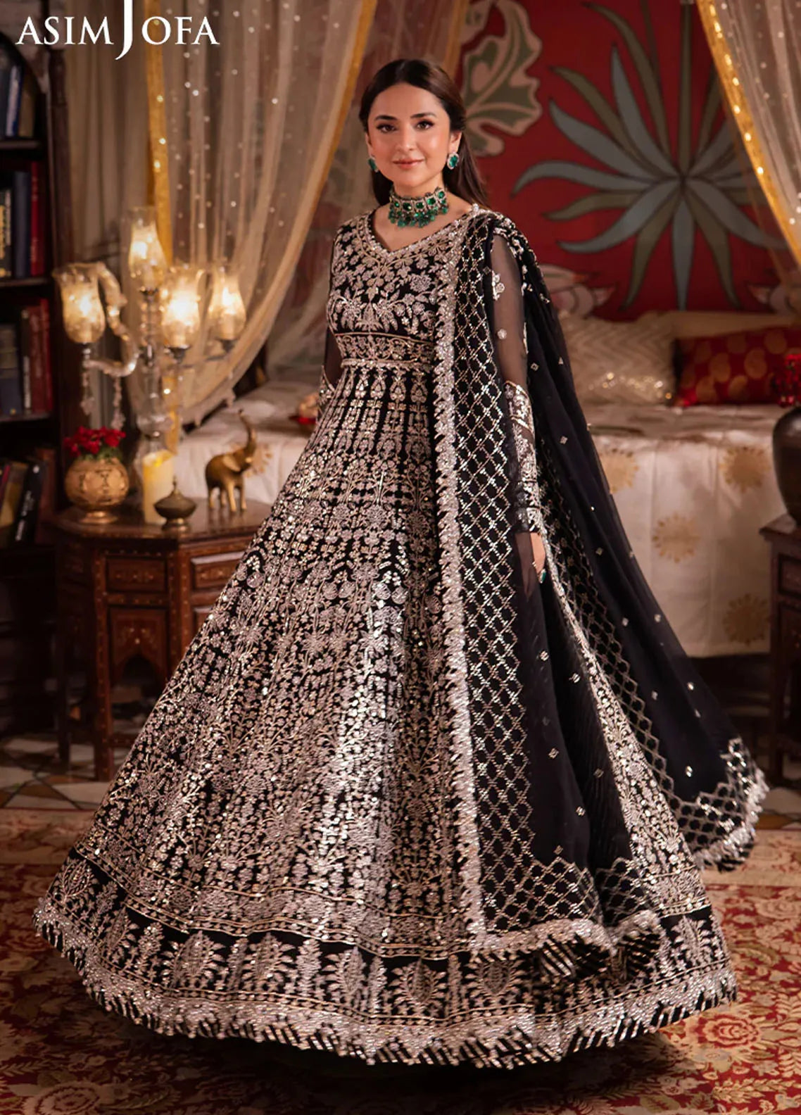 ASIM JOFA CHADNI RAAT CHIFFON COLLECTION 2024 Wearza ASIM JOFA CHADNI RAAT CHIFFON COLLECTION 2024 Wearza