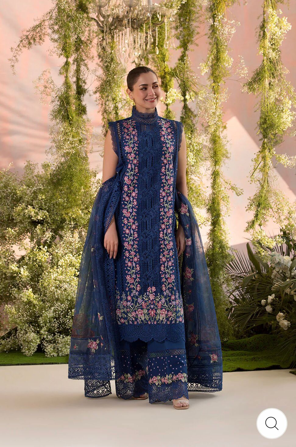 Sobia Nazir Wz-611 Luxury Pure Lawn Summer Eid Collection 2025