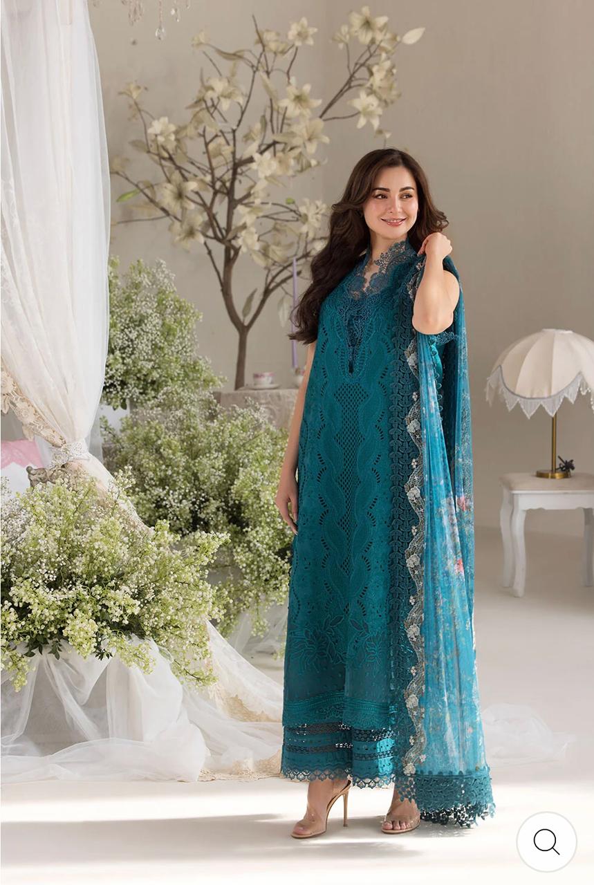 Sobia Nazir Wz-612 Luxury Pure Lawn Summer Eid Collection 2025