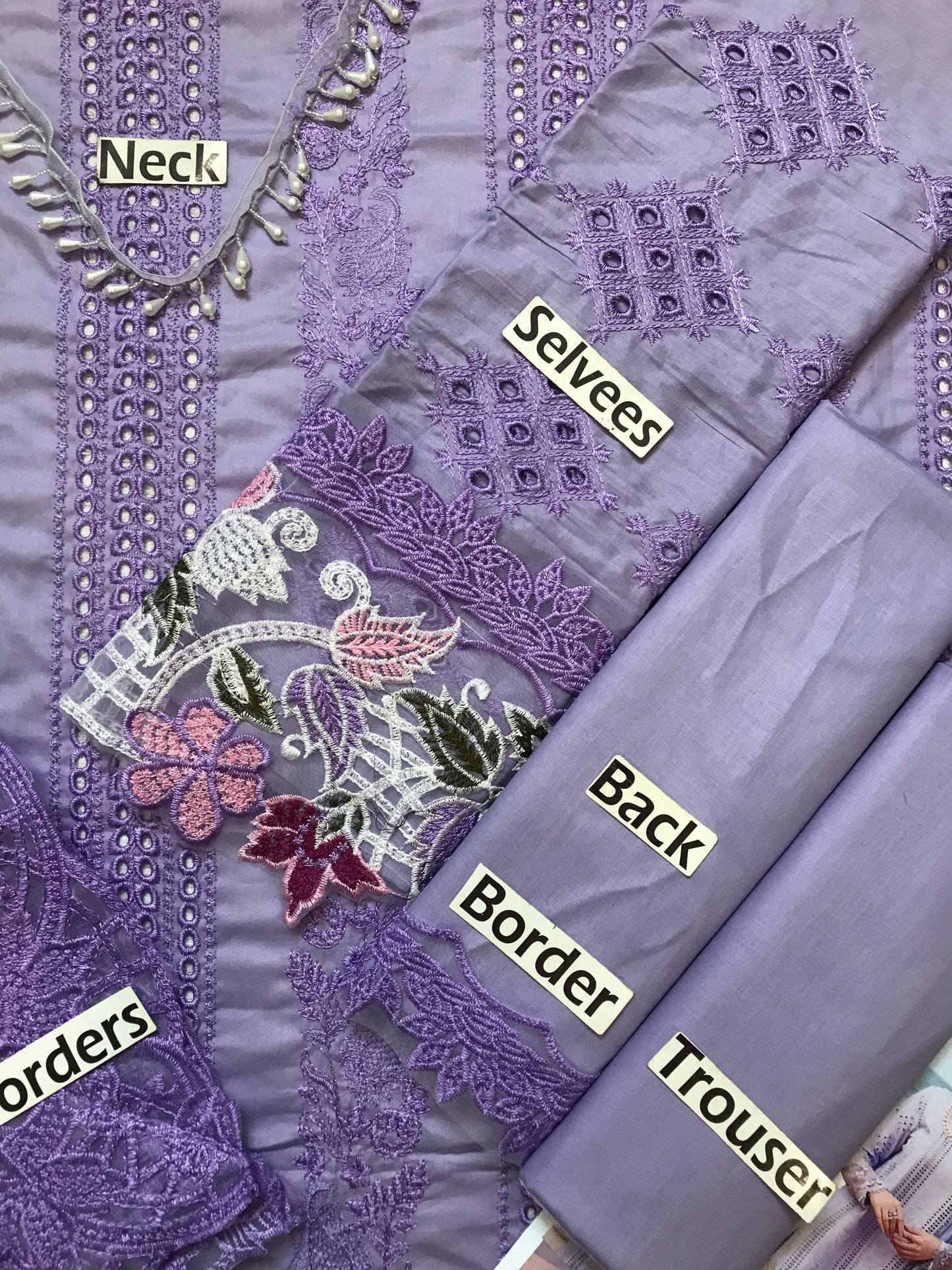 Sereene Wz-456 Pure Egyption Lawn With Organza Duppata Summer Eid Collection 2025