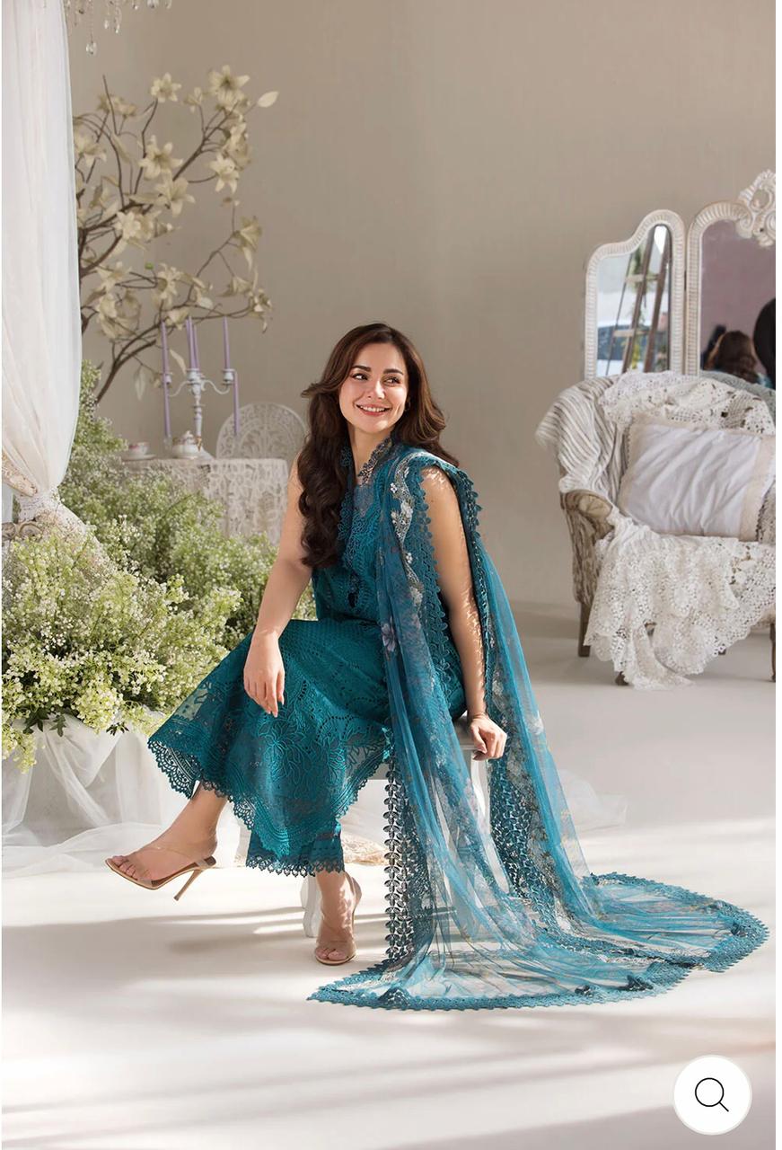 Sobia Nazir Wz-612 Luxury Pure Lawn Summer Eid Collection 2025