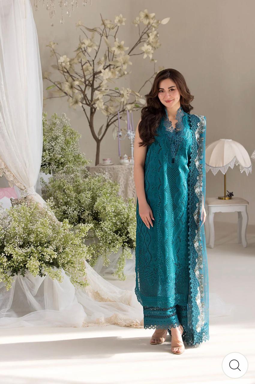 Sobia Nazir Wz-612 Luxury Pure Lawn Summer Eid Collection 2025