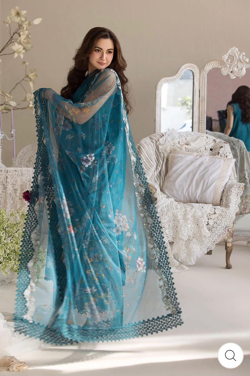 Sobia Nazir Wz-612 Luxury Pure Lawn Summer Eid Collection 2025