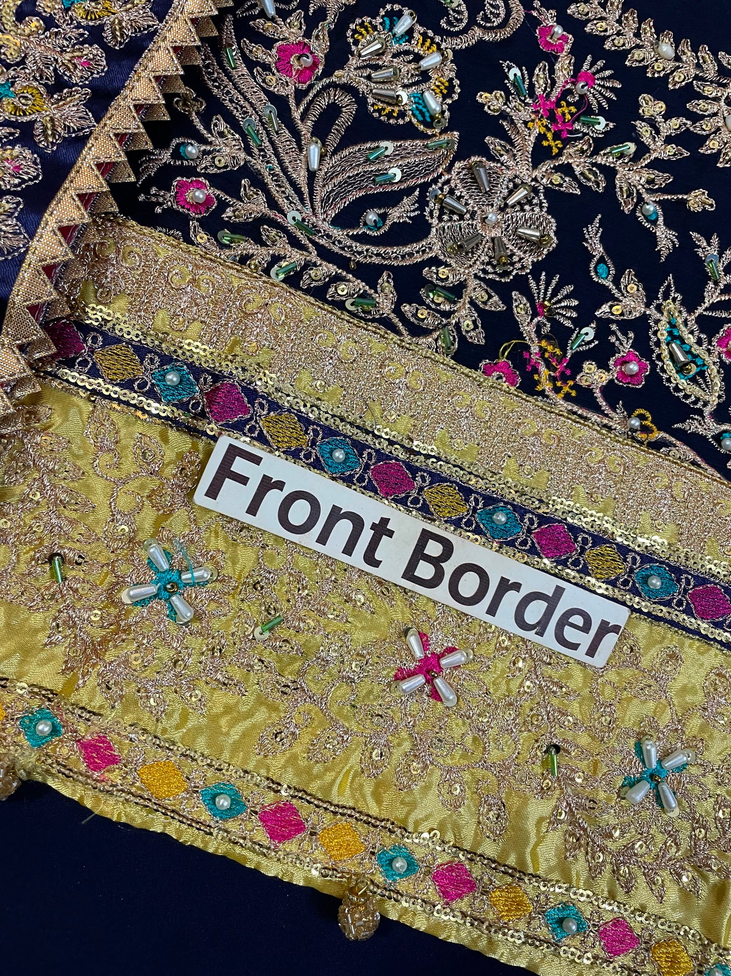 Nureh Wz-3054 Premium Pure Chiffon With Organza Emb Border Duppata 2026