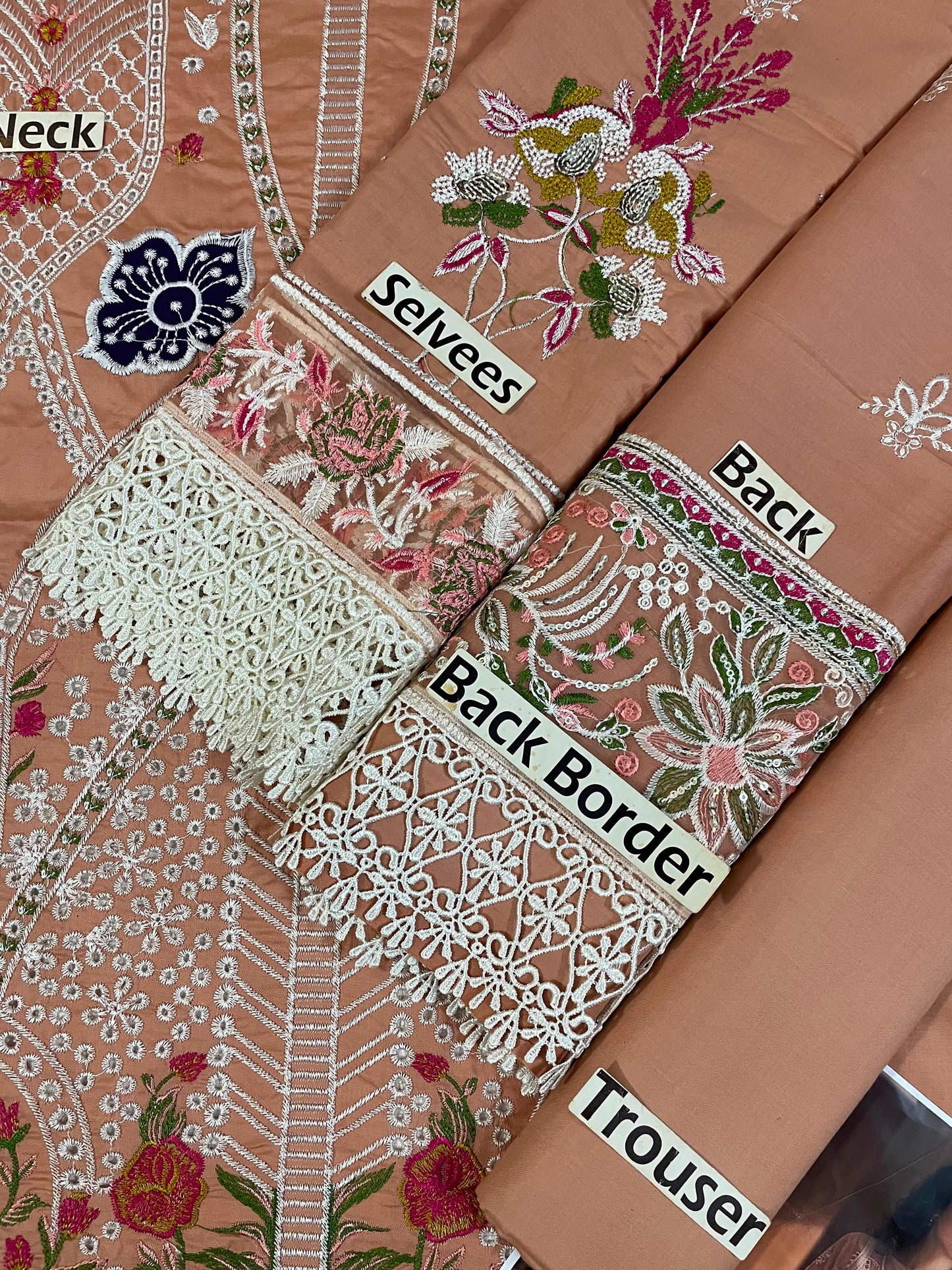 Akasy Wz-1012 Luxury Cotton With Fully Heavy Embroidered Organza Dupatta 2026