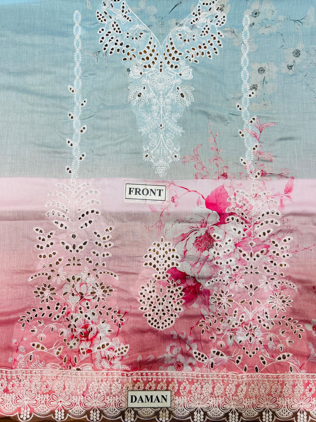 Afrozeh Wz-5028 Luxury Pure Lawn Digitel Printed Collection Whit Printed Chiffon Dupatta 2026