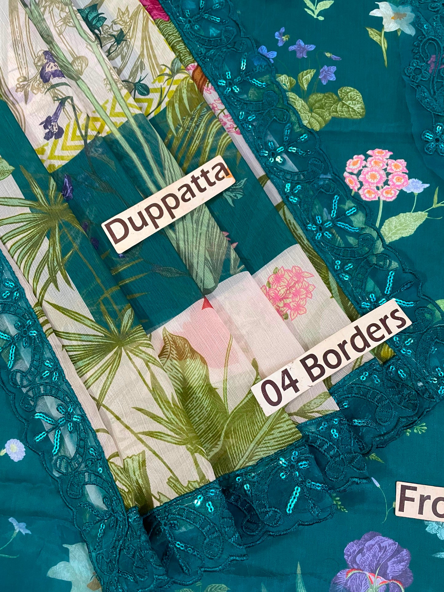 Elaf Wz-2705 Premium Pure Printed Lawn Dress With Emb Chiffon Duppata 2026