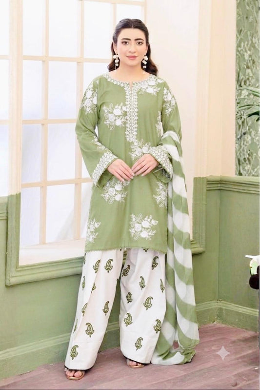 Zara Shah Jahan Wz-21022 Premium Pure Summer Collection With Printed Monark Duppata 2026