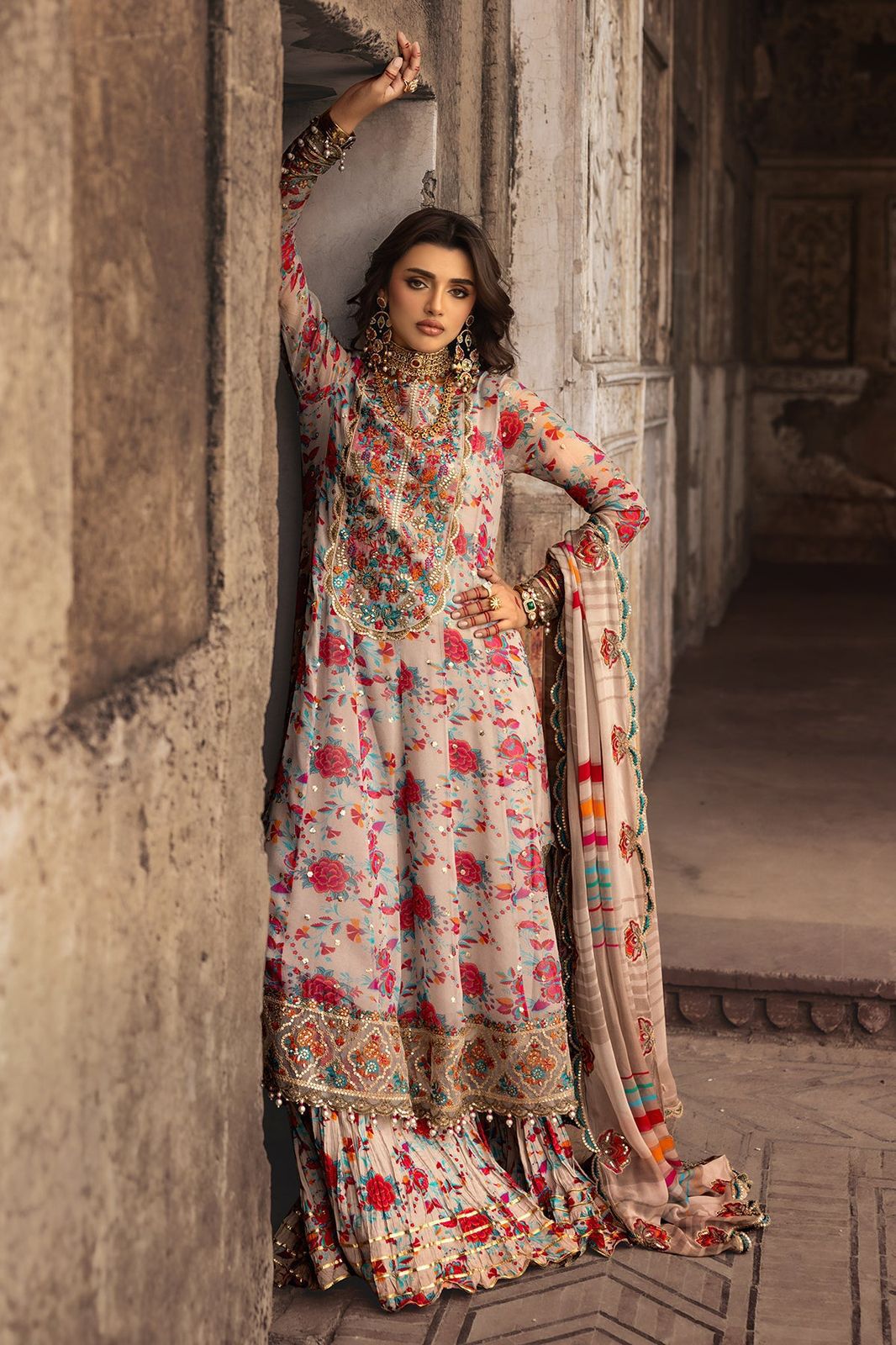 Charizma Wz-22003 Semi Pure Chiffon Embroidered Wiht Chiffon Dupatta 2026