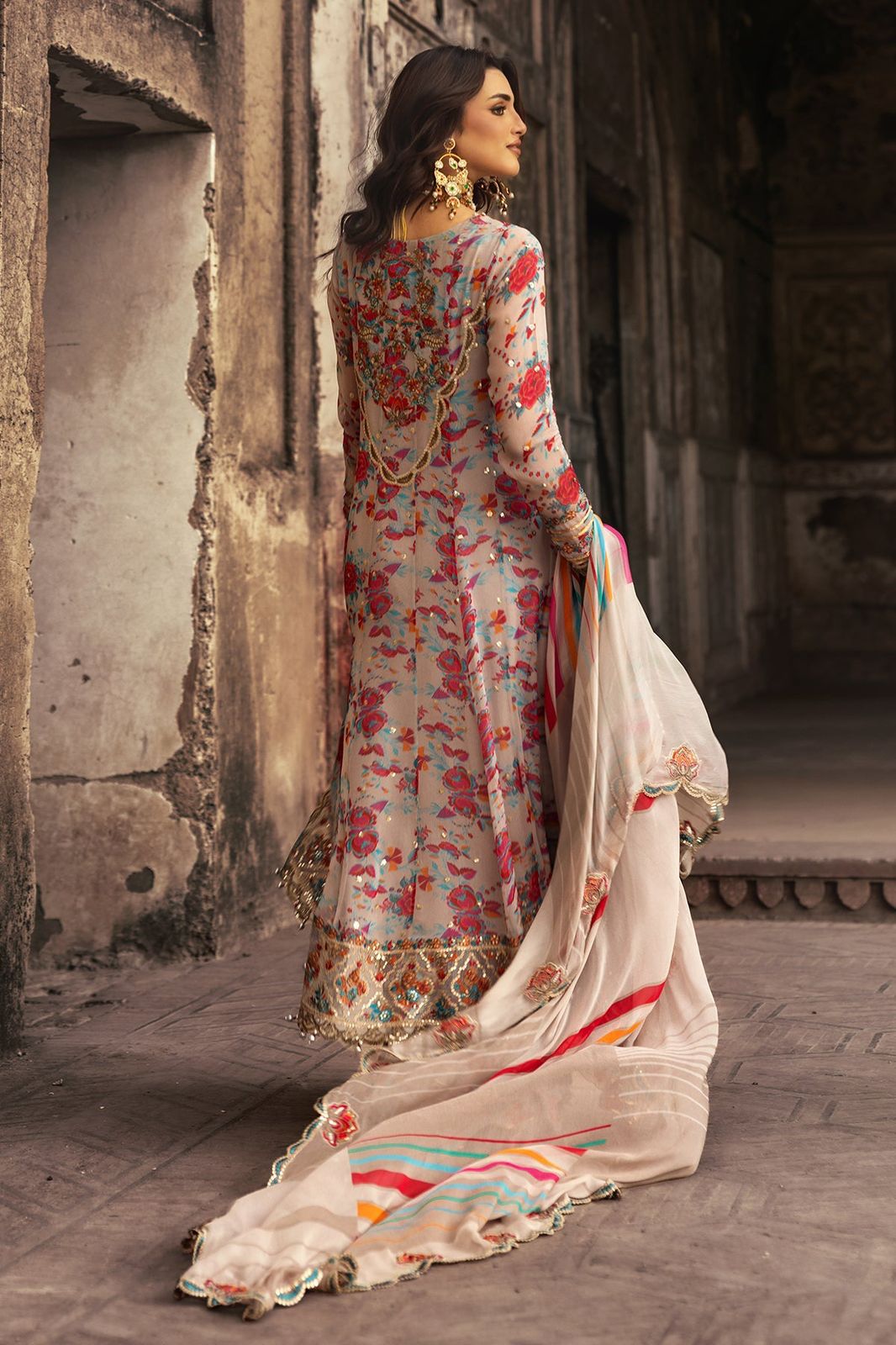 Charizma Wz-22003 Semi Pure Chiffon Embroidered Wiht Chiffon Dupatta 2026