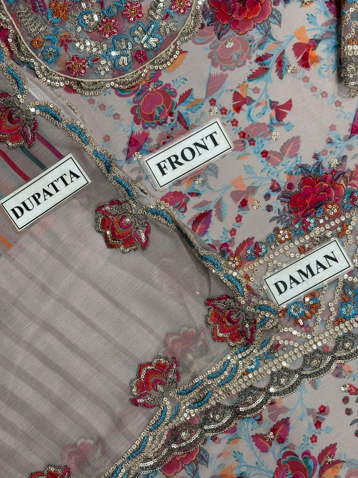 Charizma Wz-22003 Semi Pure Chiffon Embroidered Wiht Chiffon Dupatta 2026