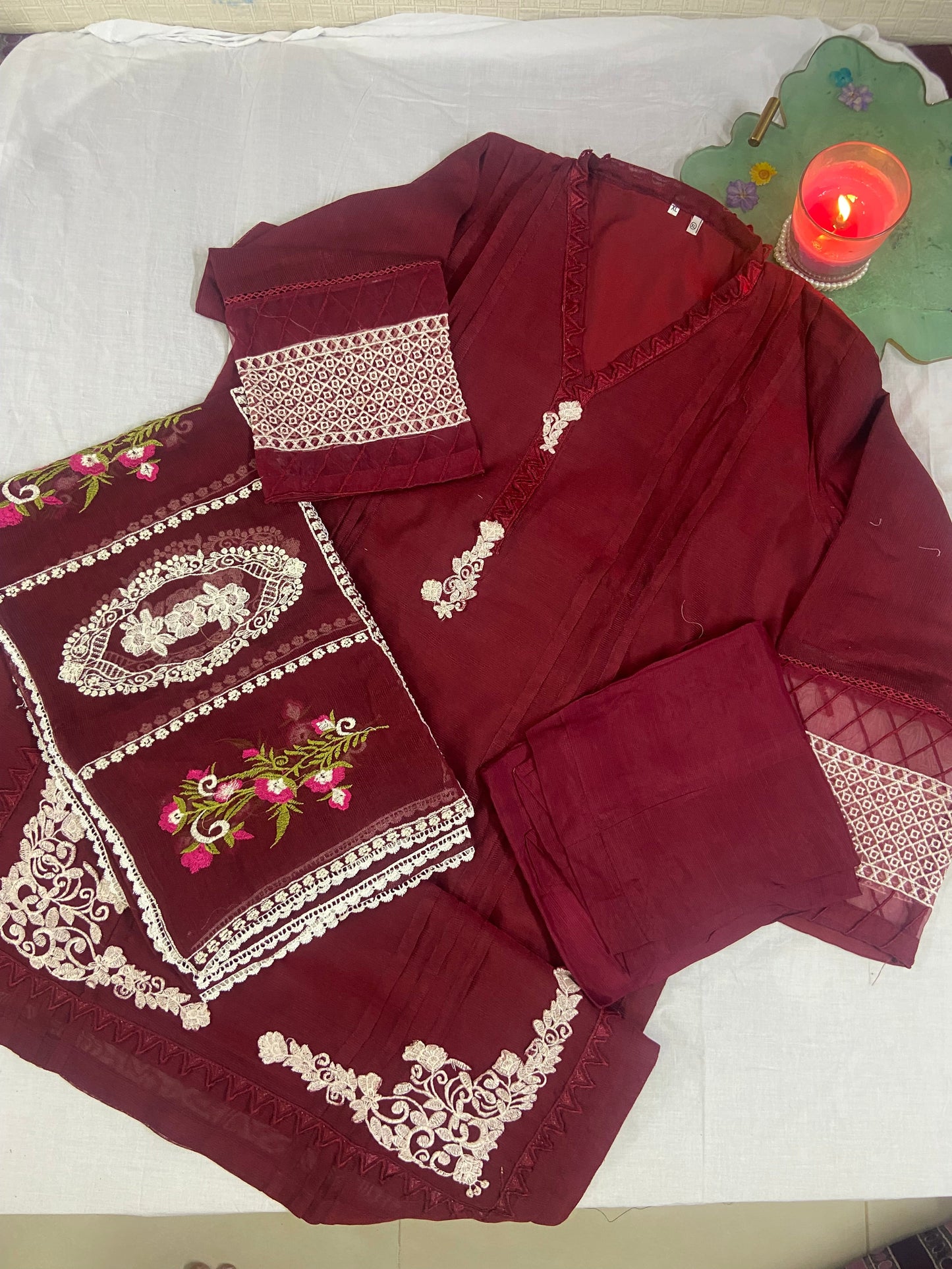 Fariyal Siddique x Wearza Premium KhaddI Net 2024