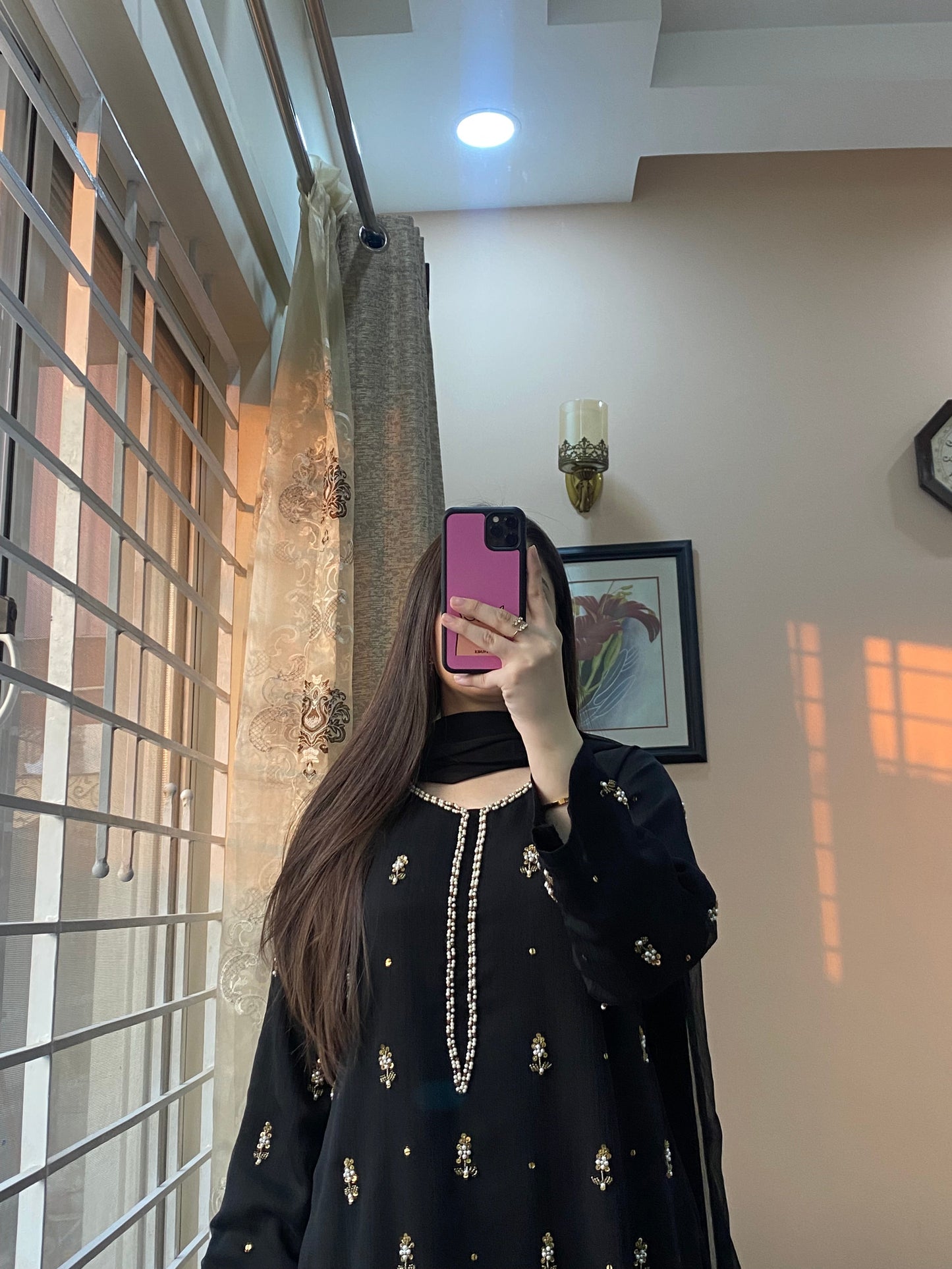 Zarina by Wearza Semi Pure Chiffon 3Pc Ready To Wear 2025