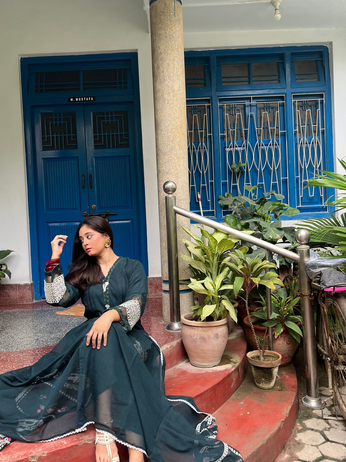 Fariyal Siddique x Wearza Premium KhaddI Net 2024