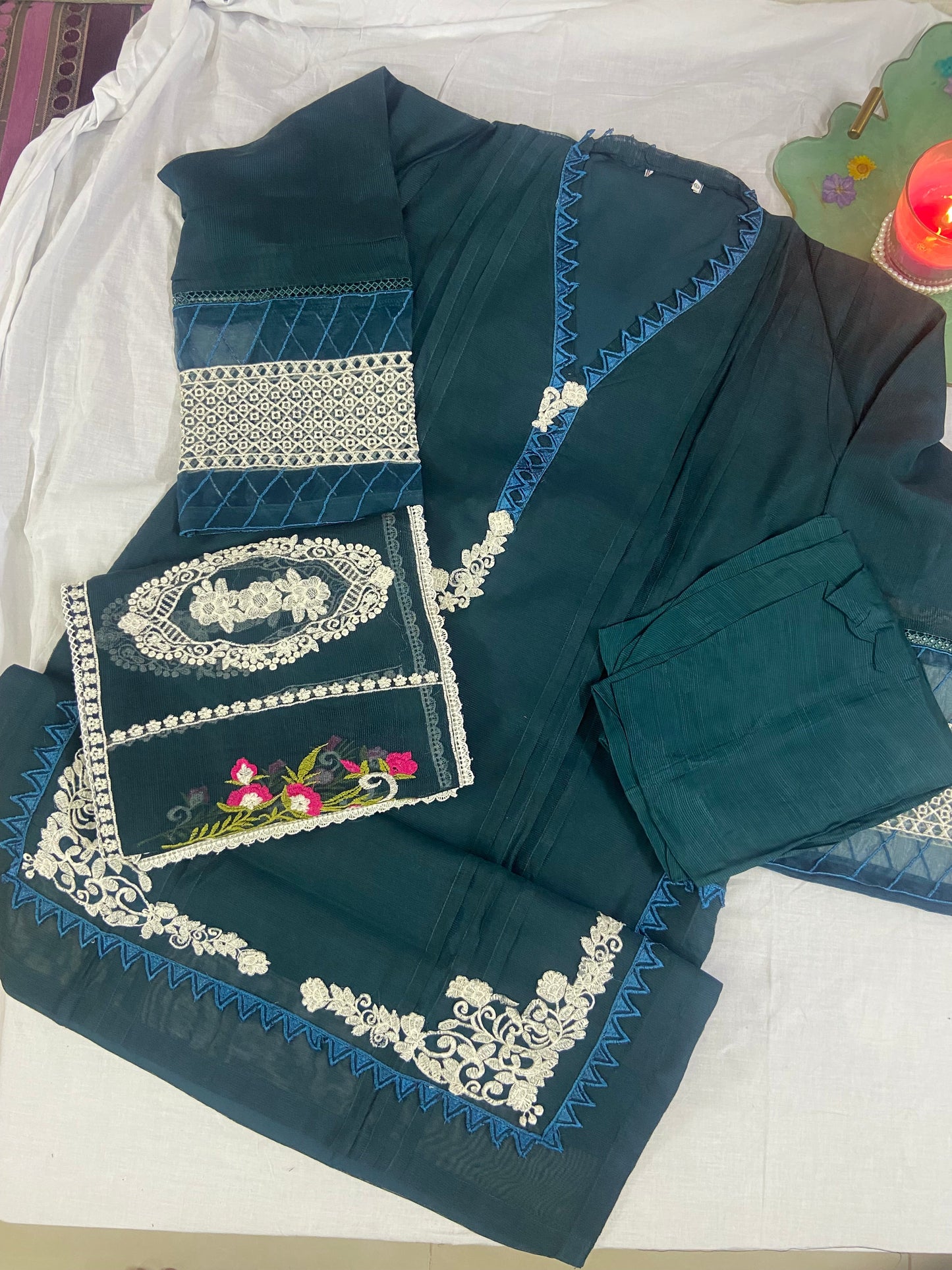 Fariyal Siddique x Wearza Premium KhaddI Net 2024